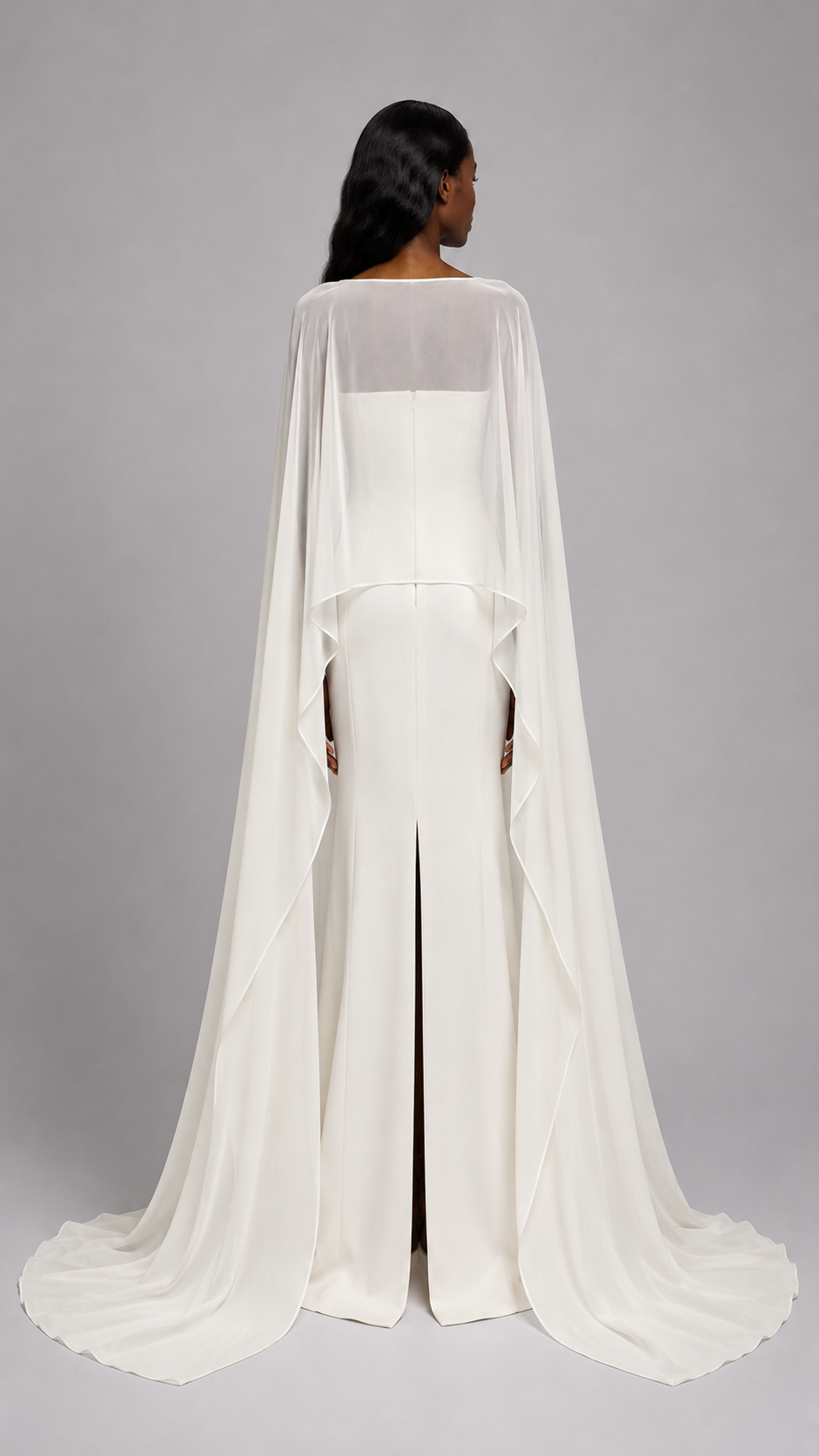 Cape Column Dress