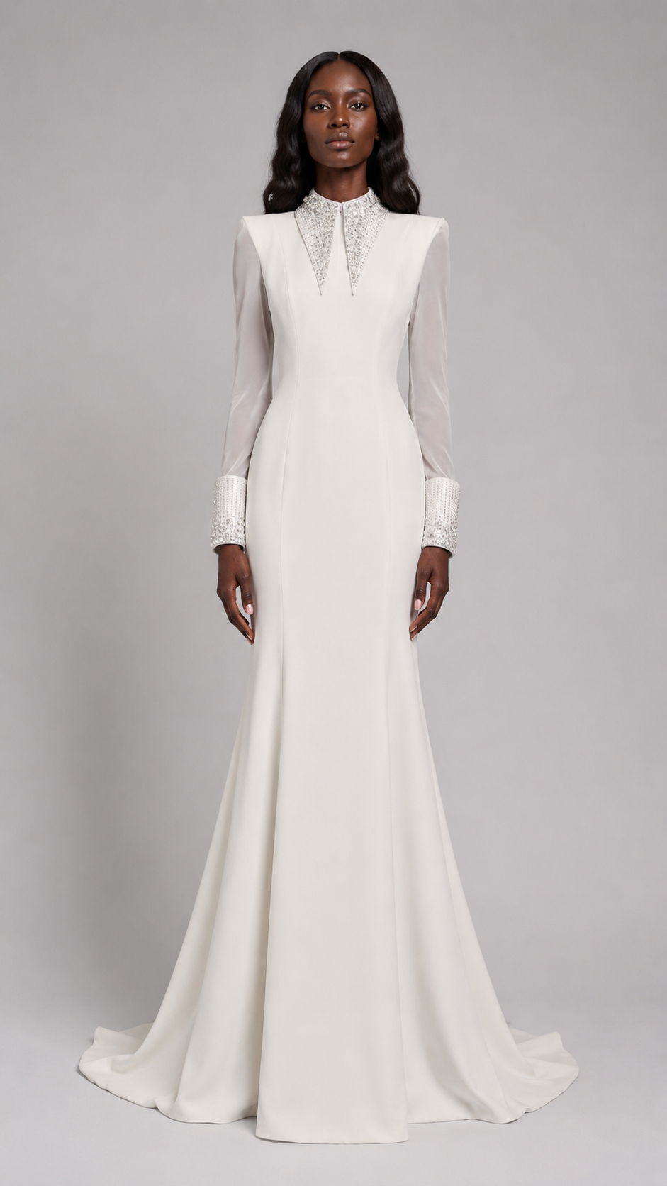 Sculpted Crystal Dress