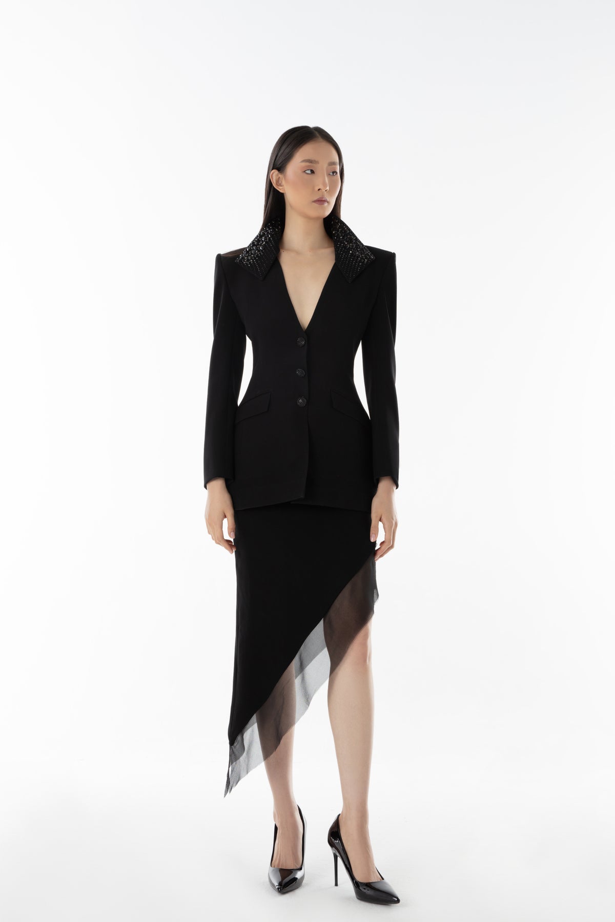 High-waisted fitted Skirt