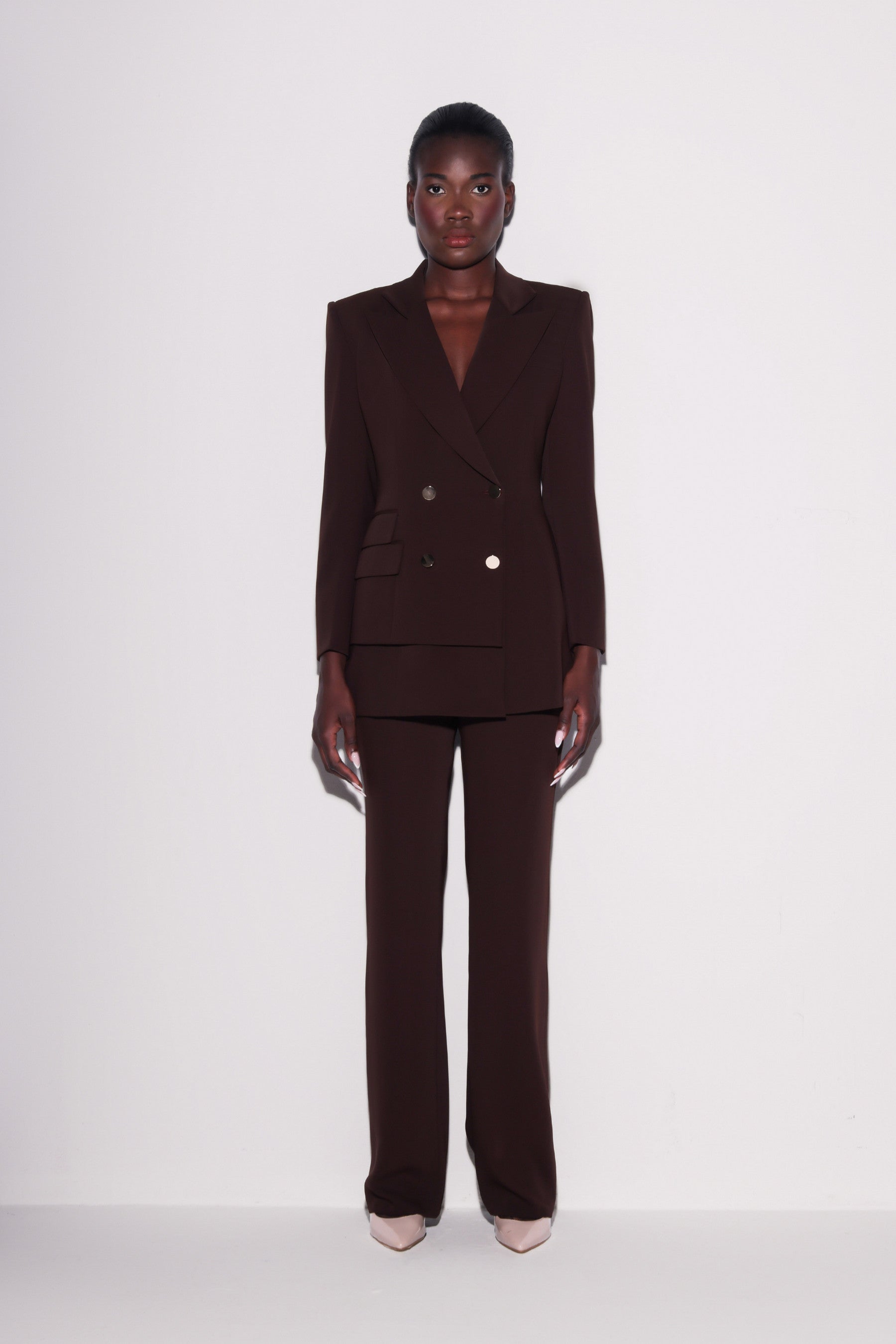 Elegant Line Straight-Leg Trouser