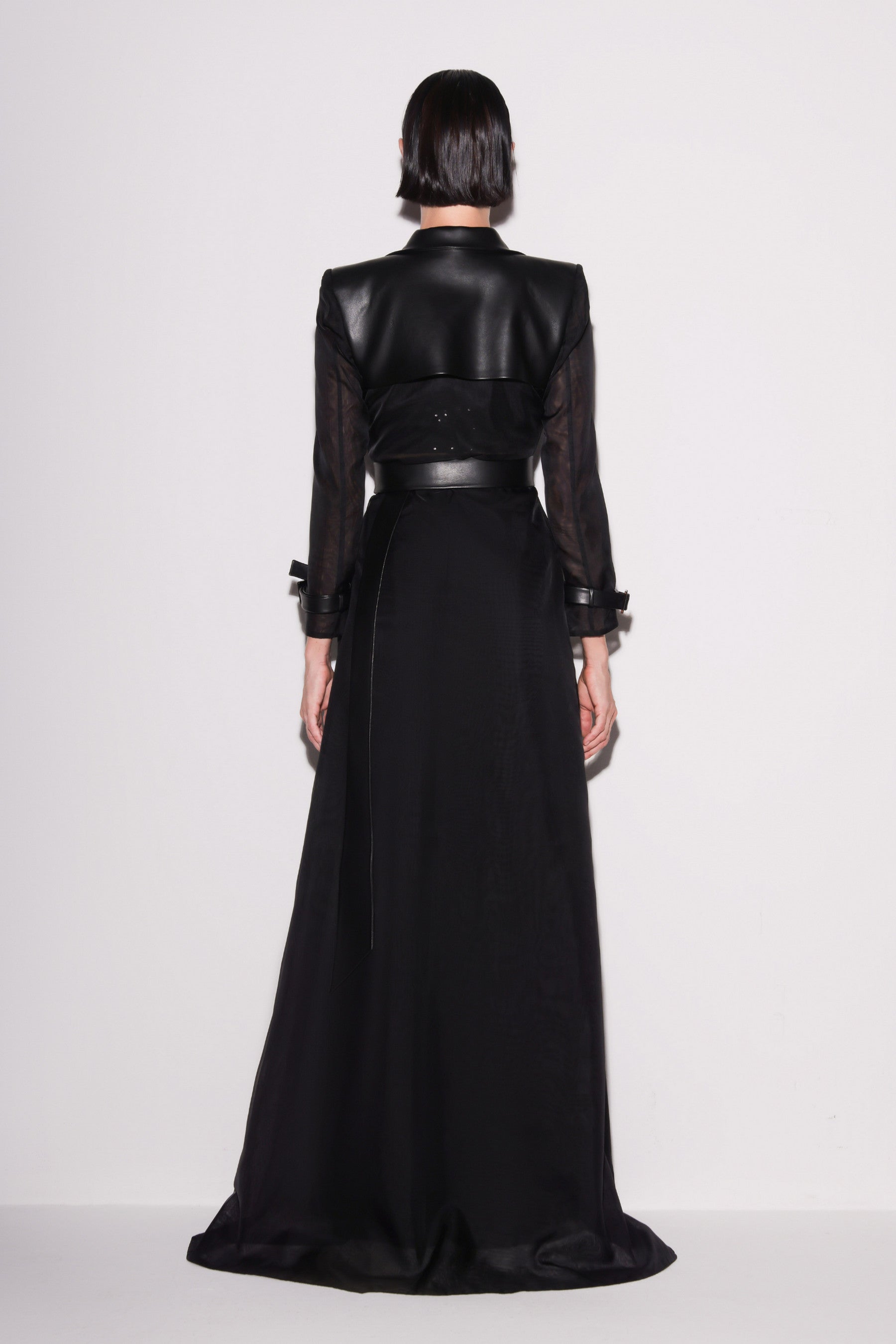 Edge & Elegance Organza Coat