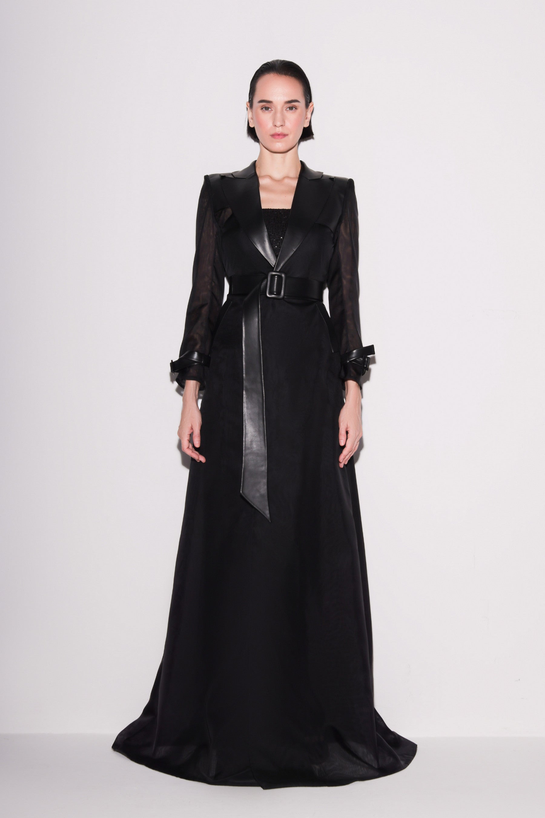 Edge & Elegance Organza Coat