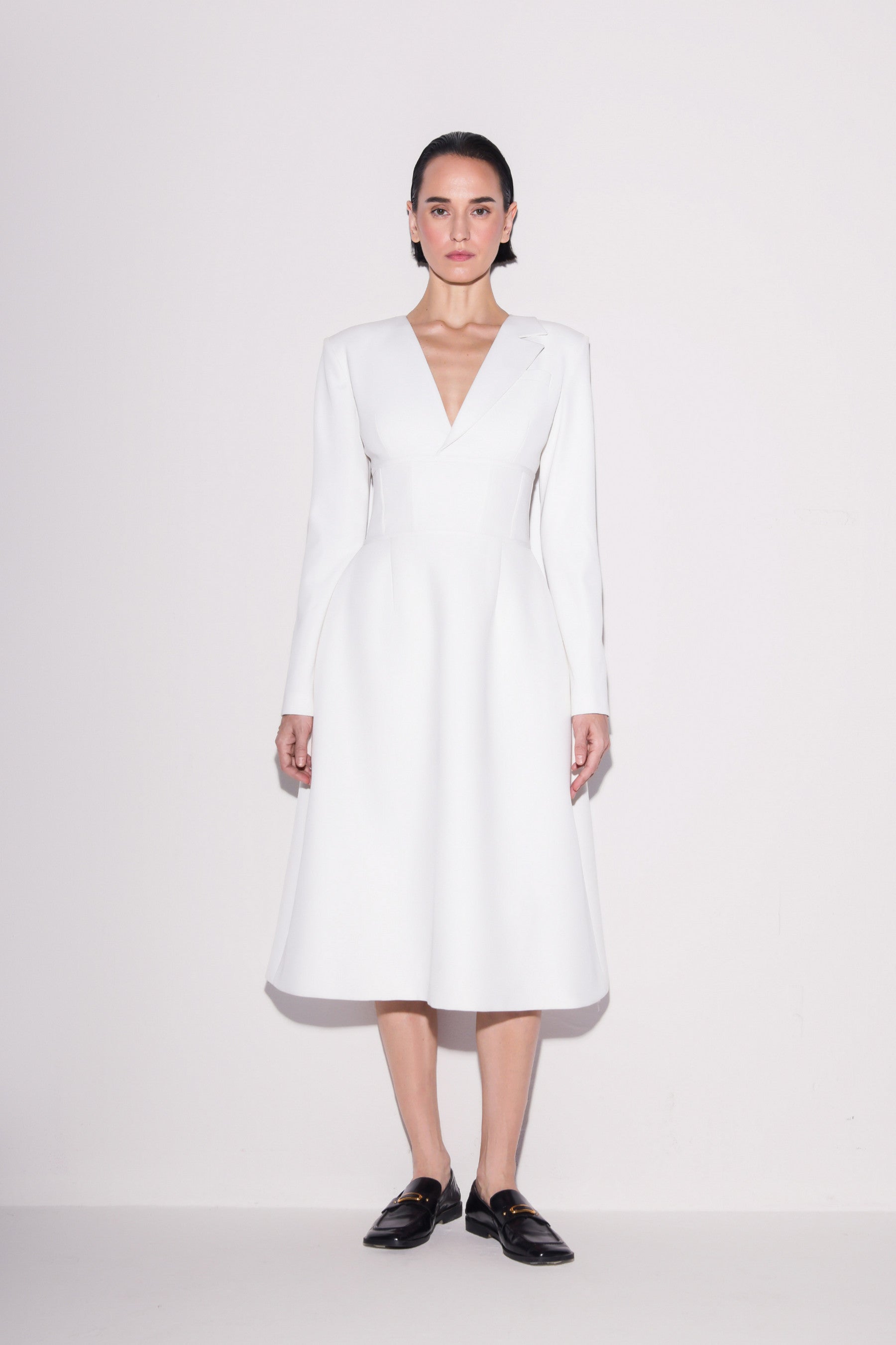 Elegance Corset Midi Dress