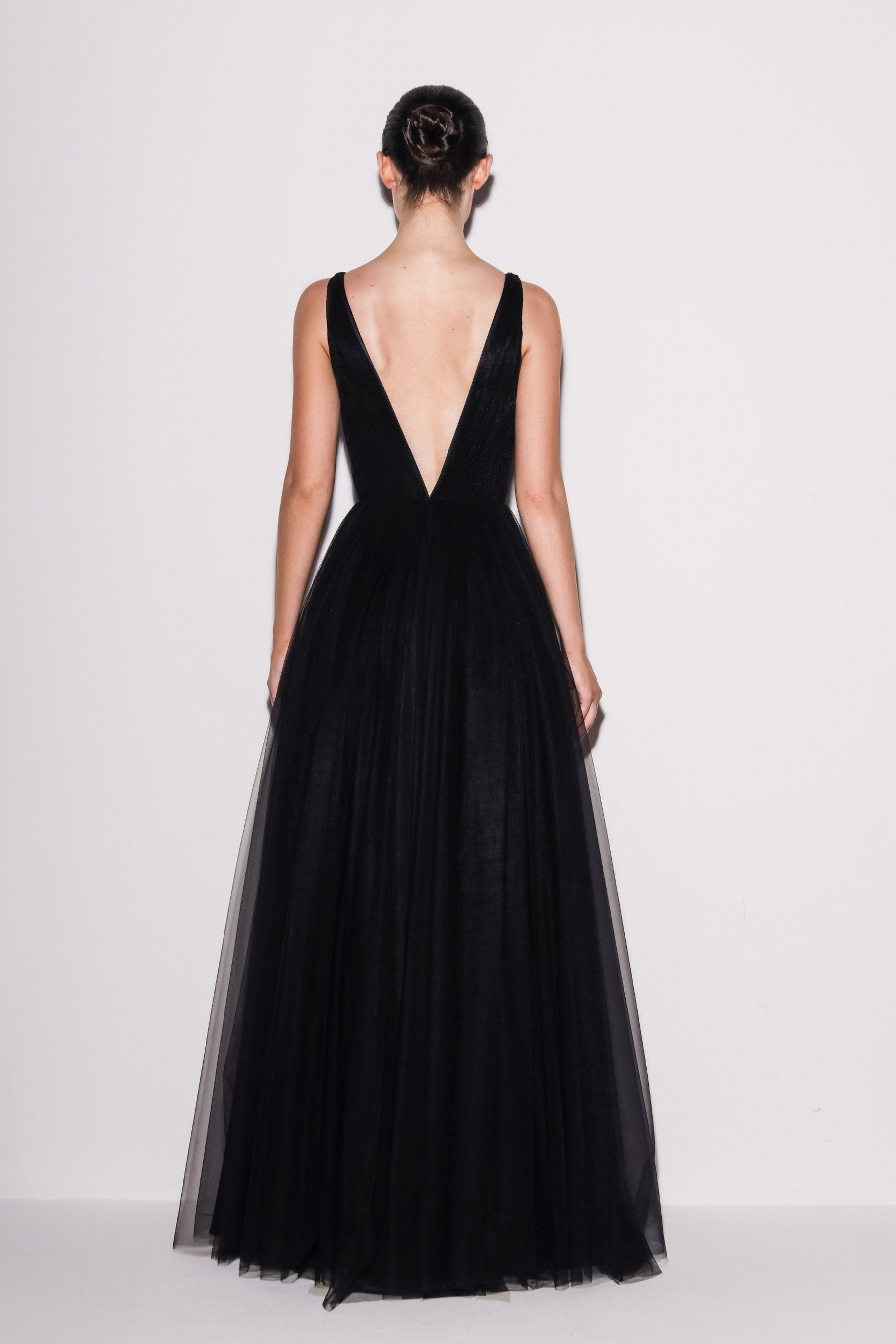 Ethereal Tulle A-line Gown
