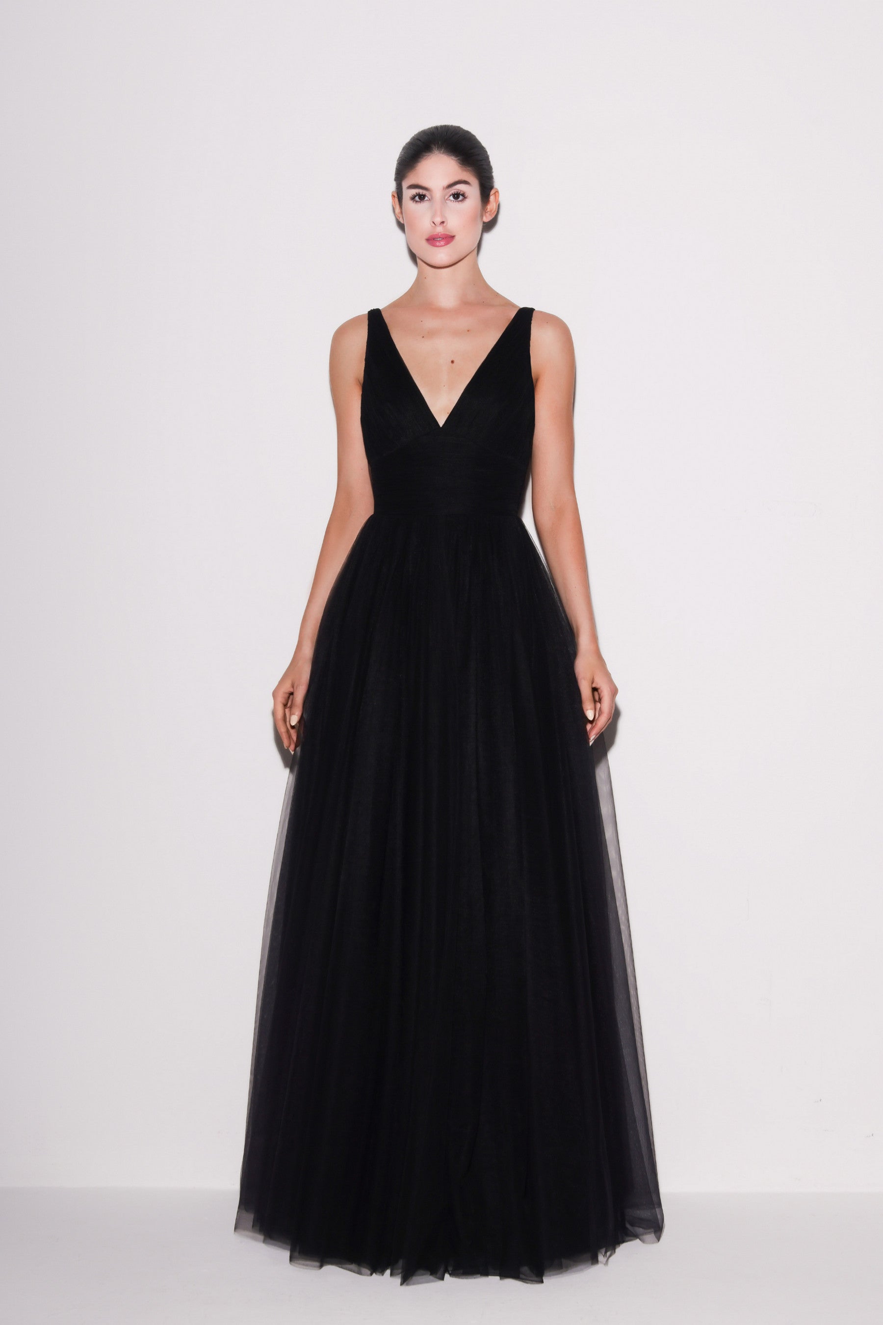 Ethereal Tulle A-line Gown