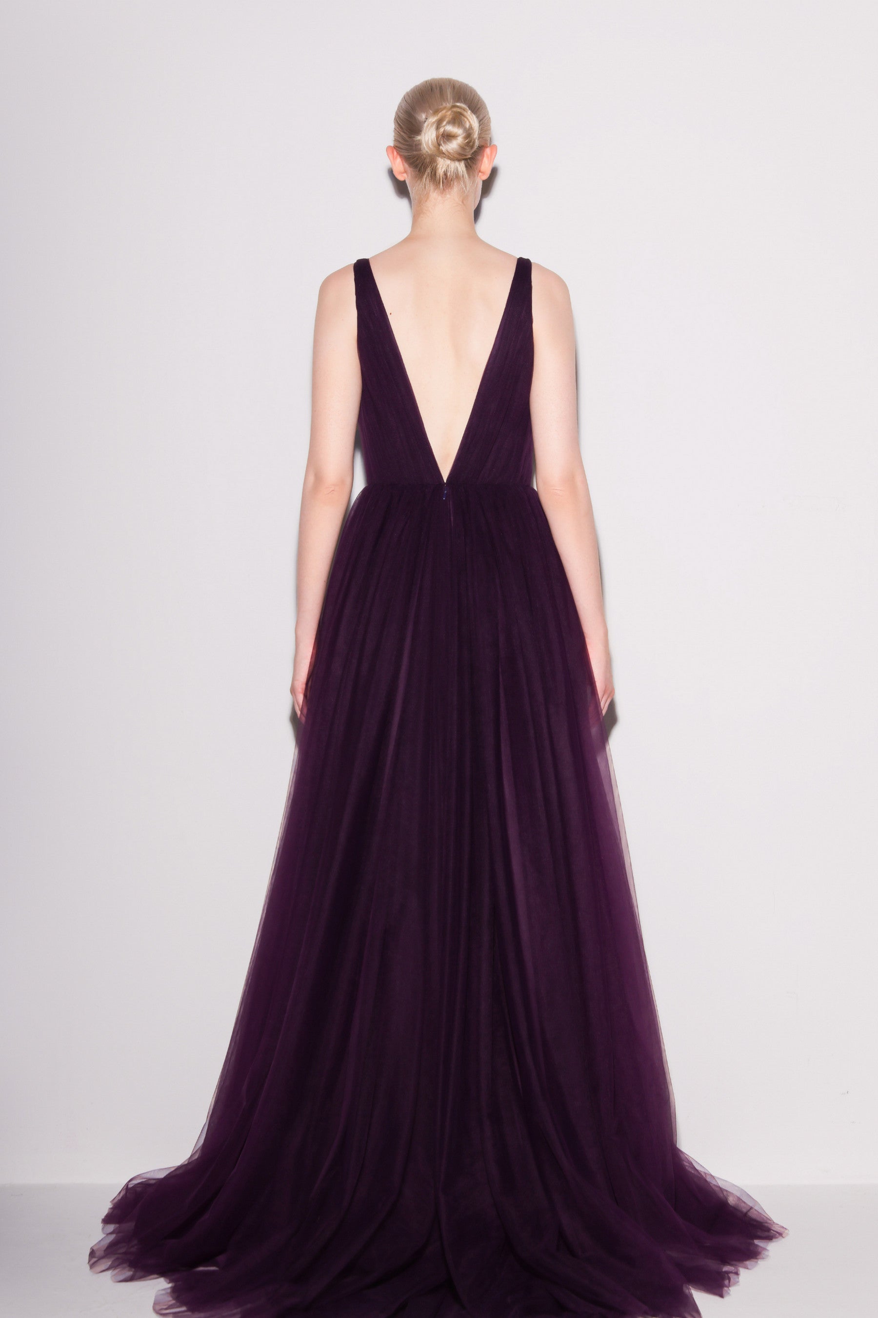 Ethereal Tulle A-line Gown