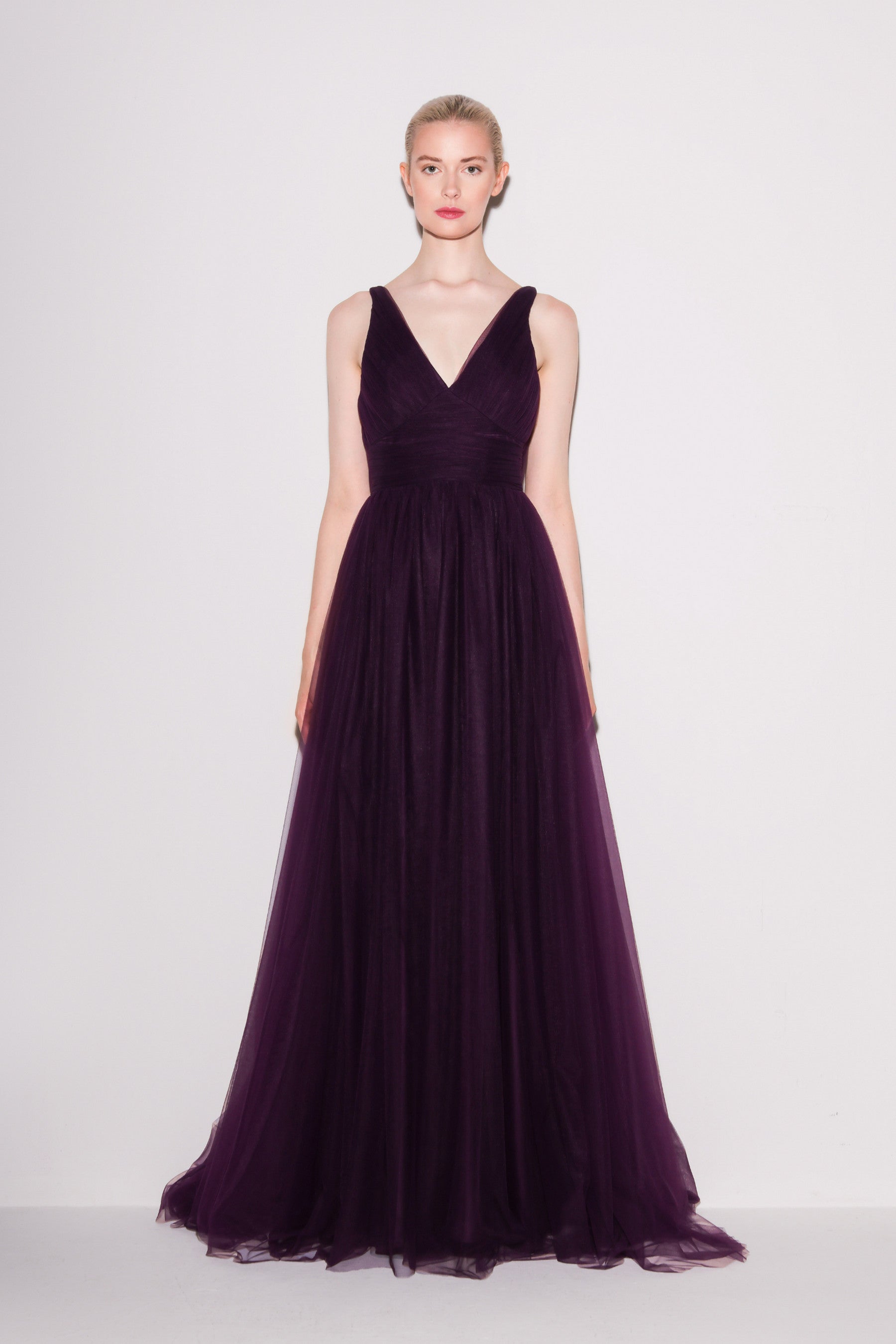 Ethereal Tulle A-line Gown