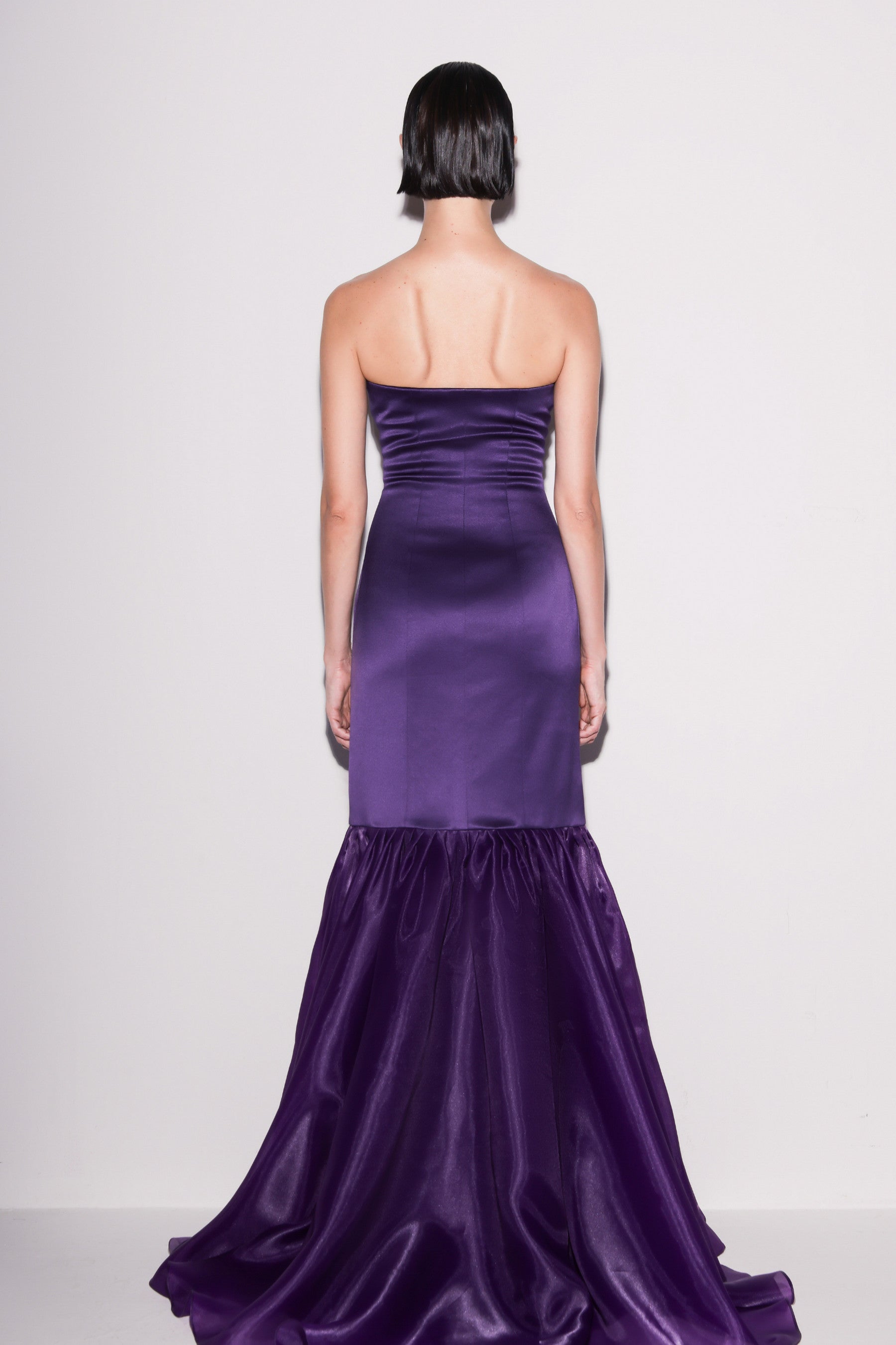 Refined Taffeta Mermaid Gown