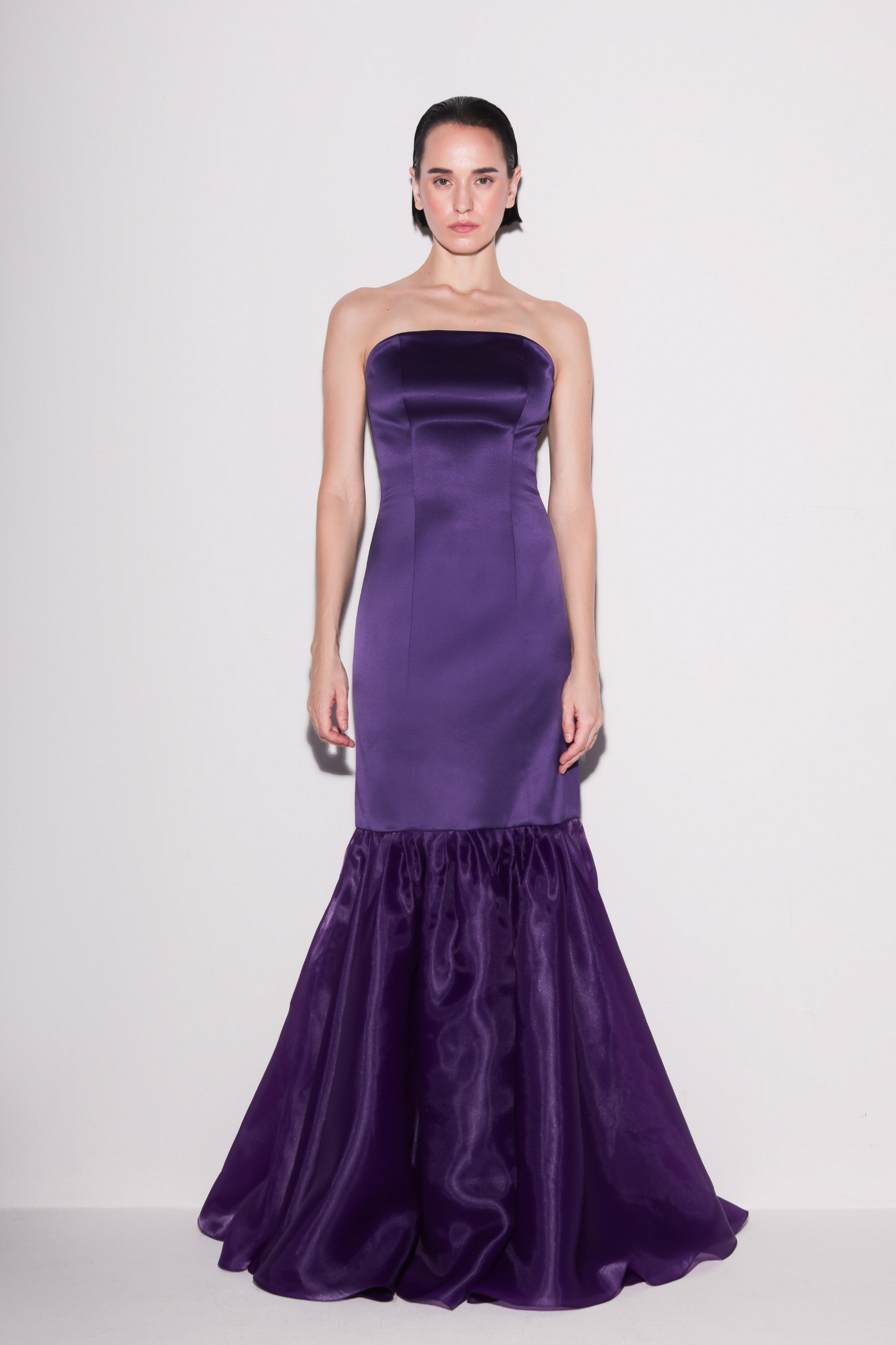 Refined Taffeta Mermaid Gown
