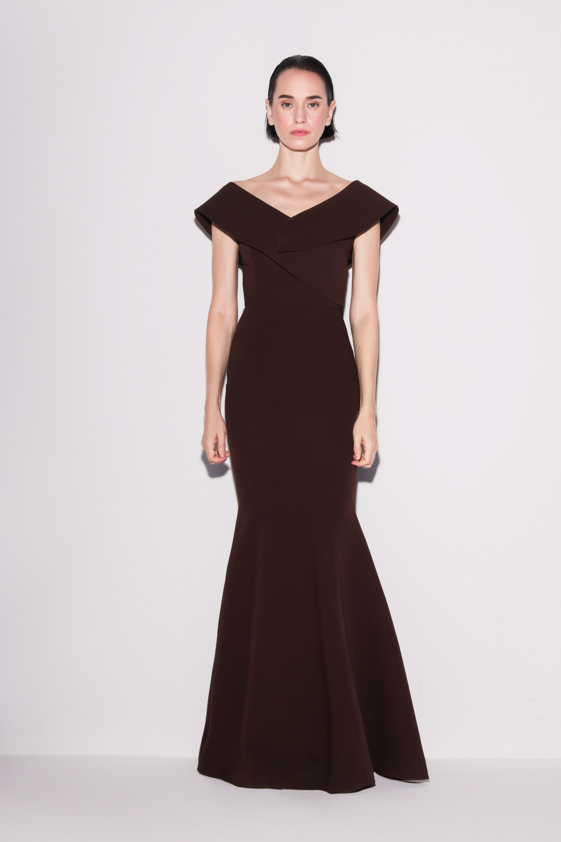 Timeless Off-Shoulder Mermaid Gown