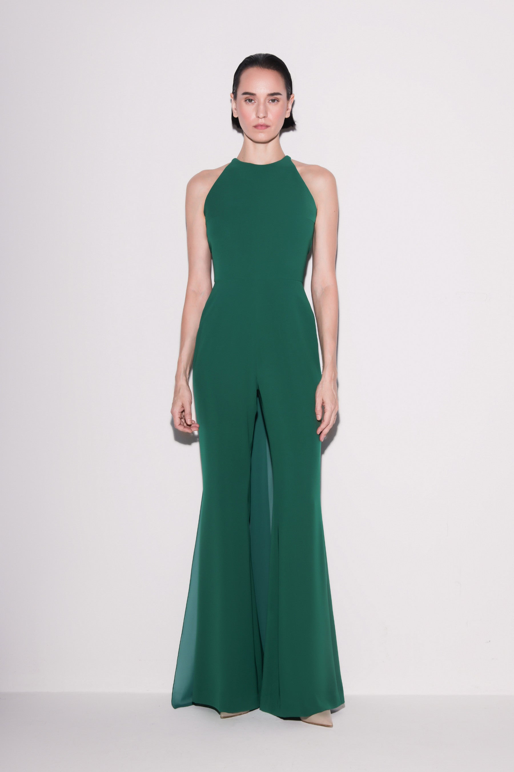 Graceful Green Jumpsuit