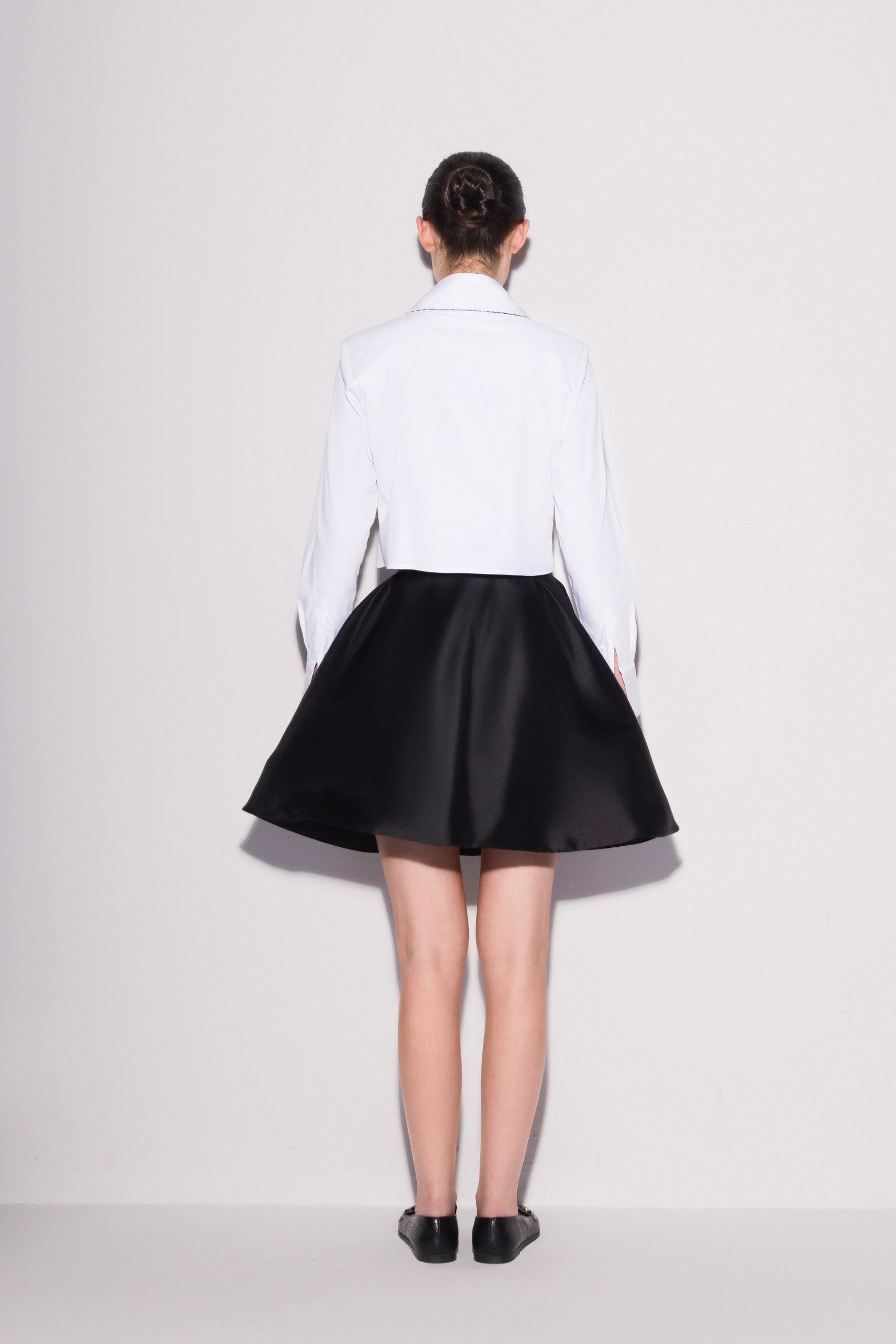 Elegance Mikado A-line Skirt