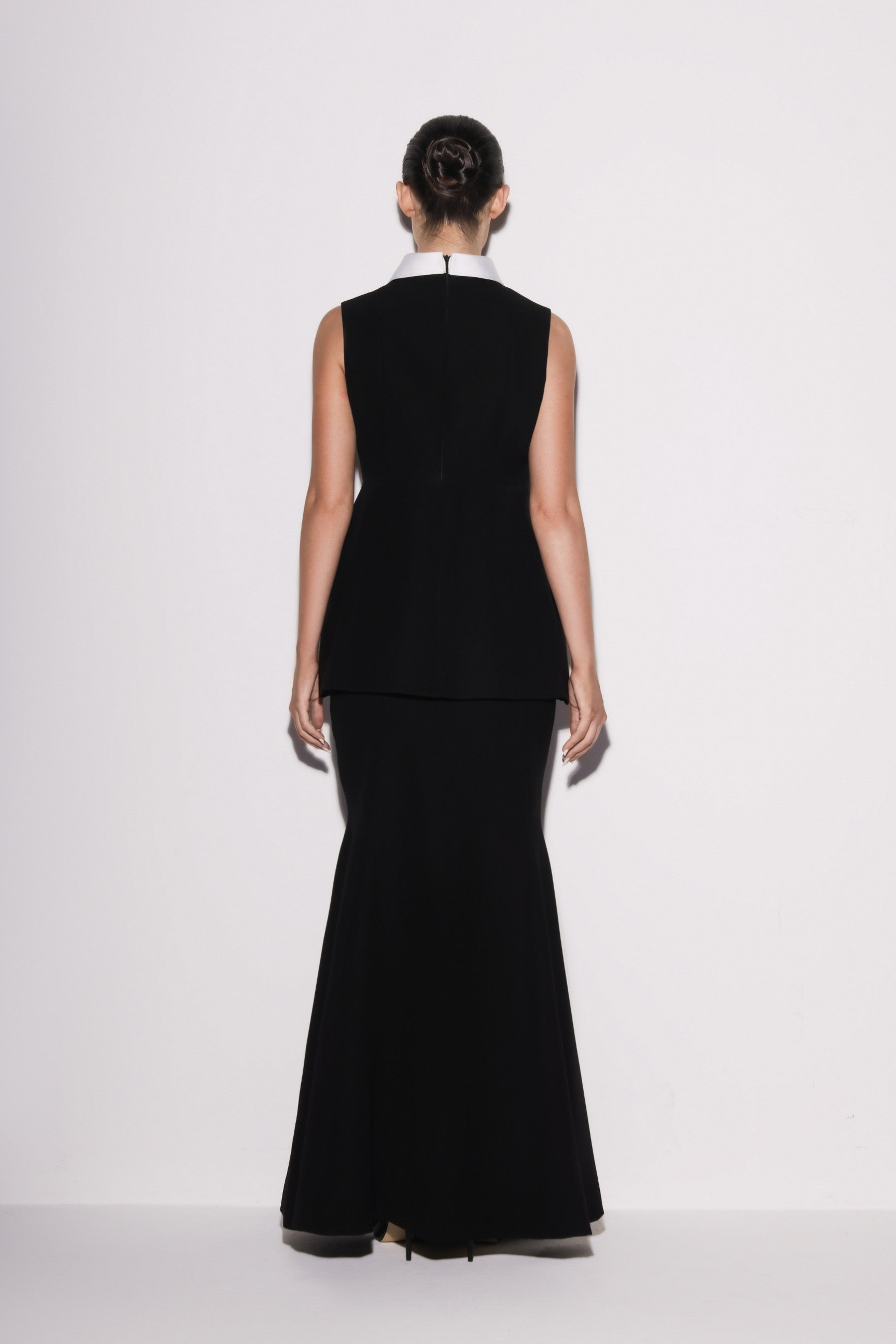 Signature Collared A-line Top