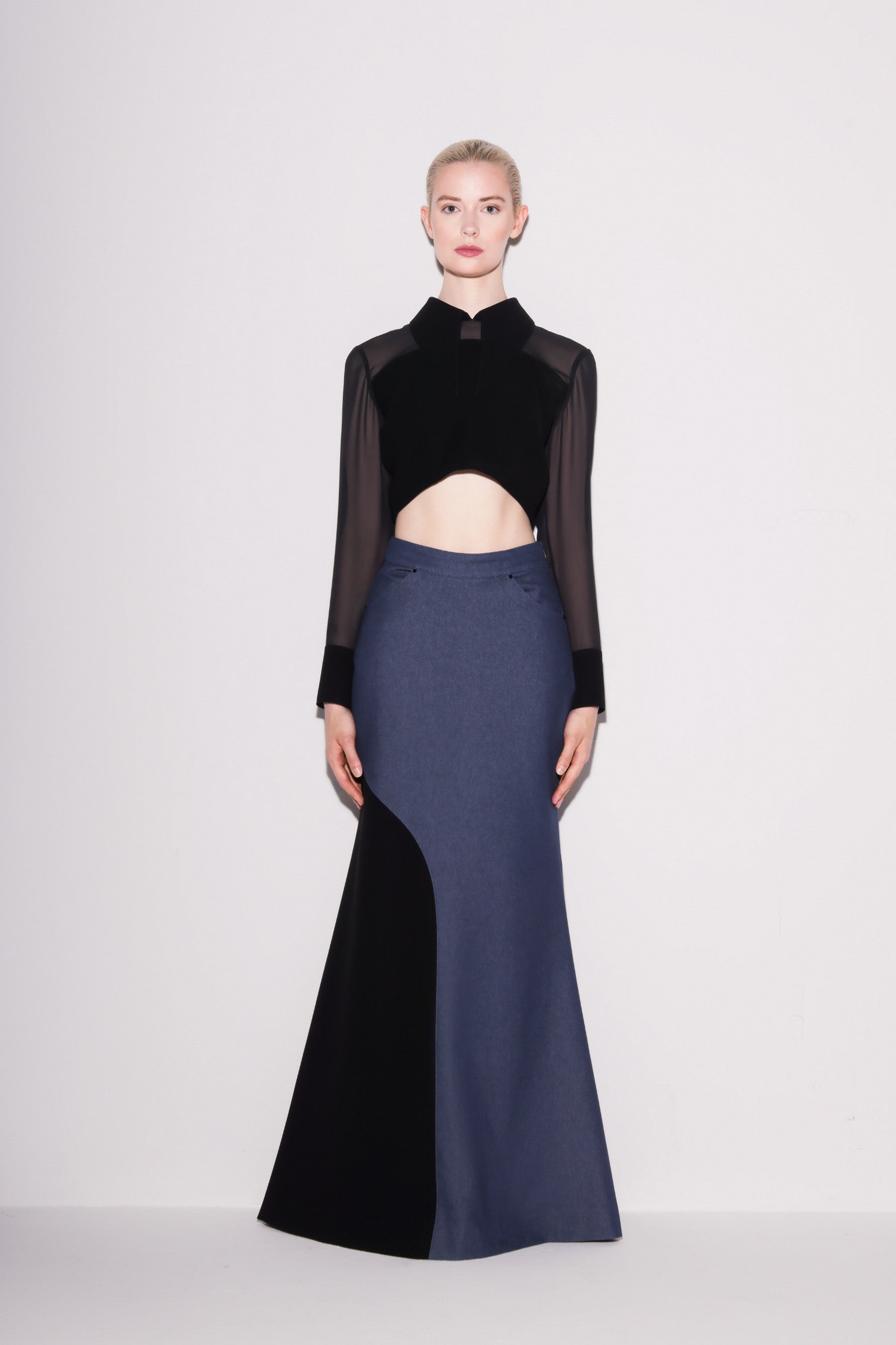 Bold Elegance Cropped Top