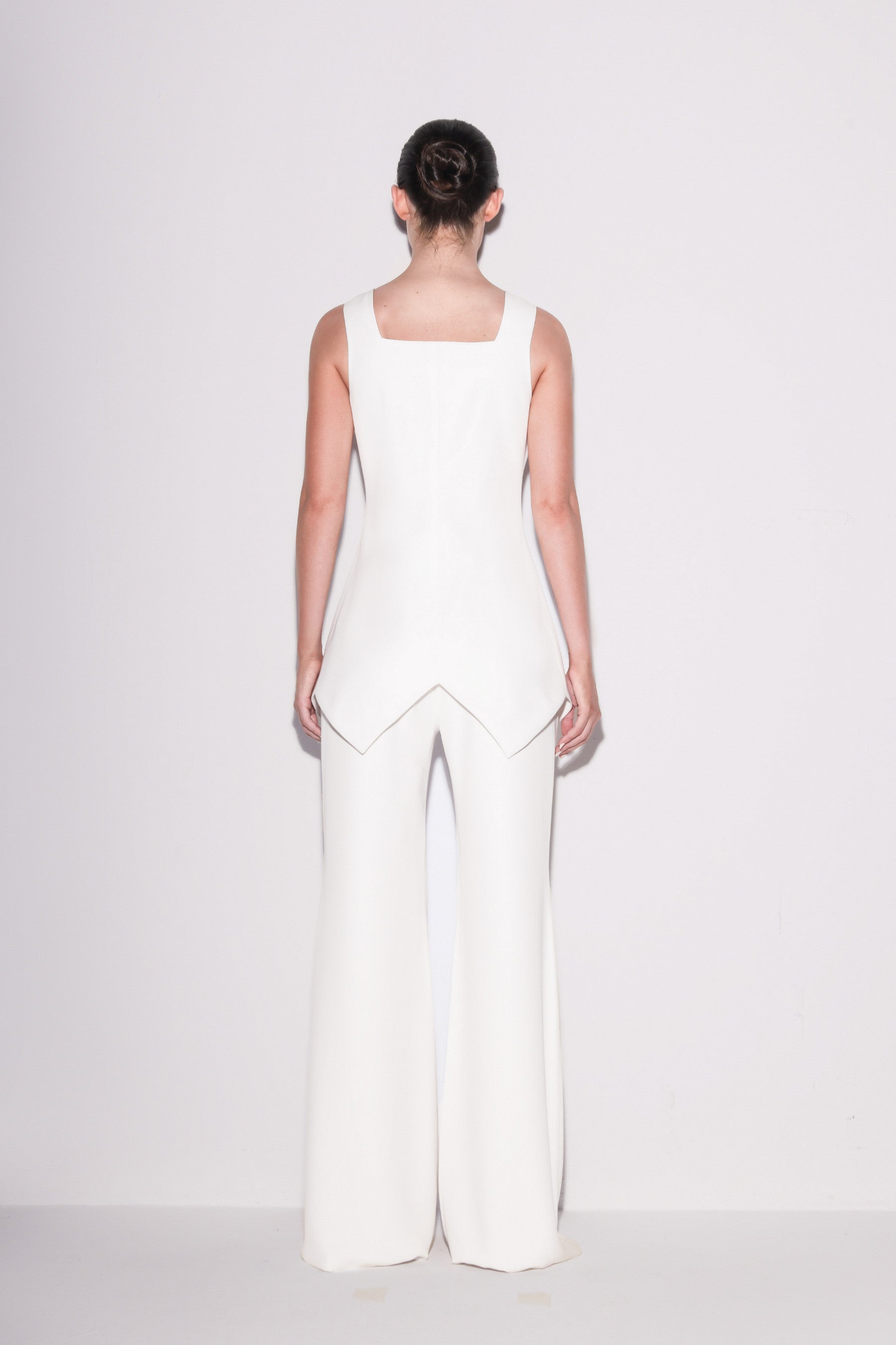 Polished Crepe Vest