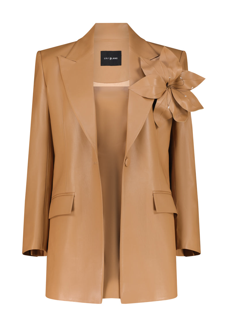 Vegan Leather Bodycon Jumpsuit  Co-Ord