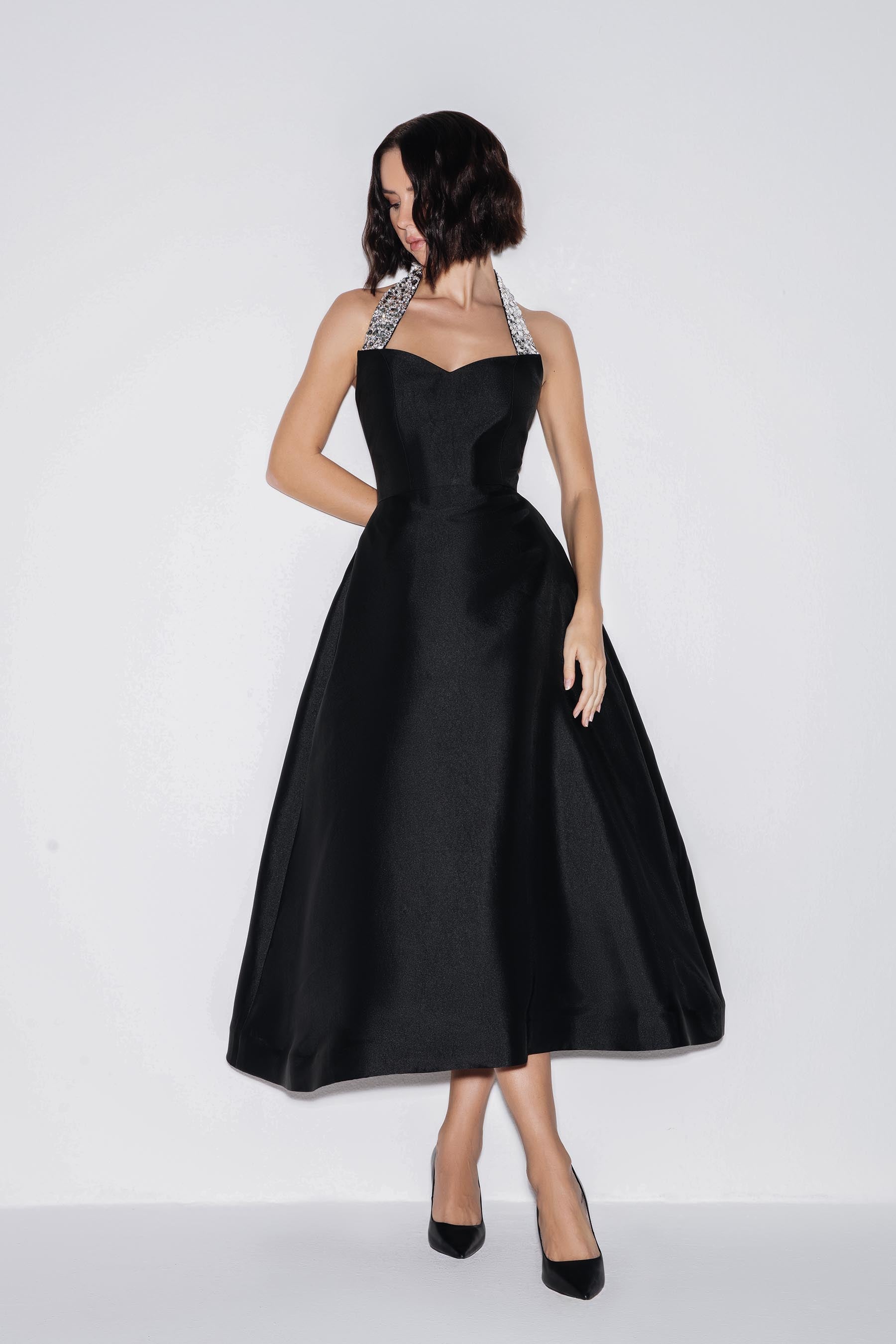 Radiant Charm Midi Dress