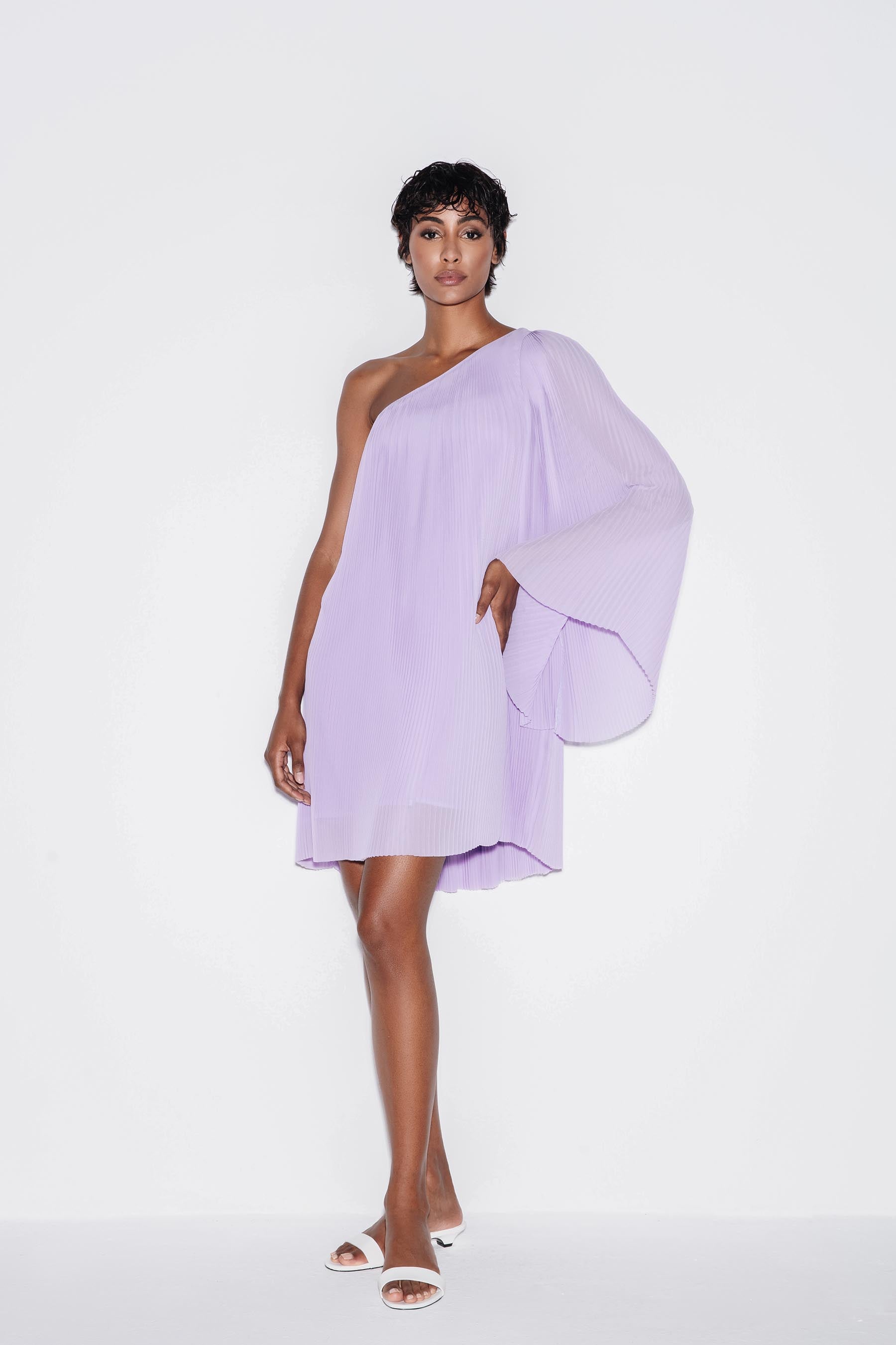 Lilac Luxe Mini Dress