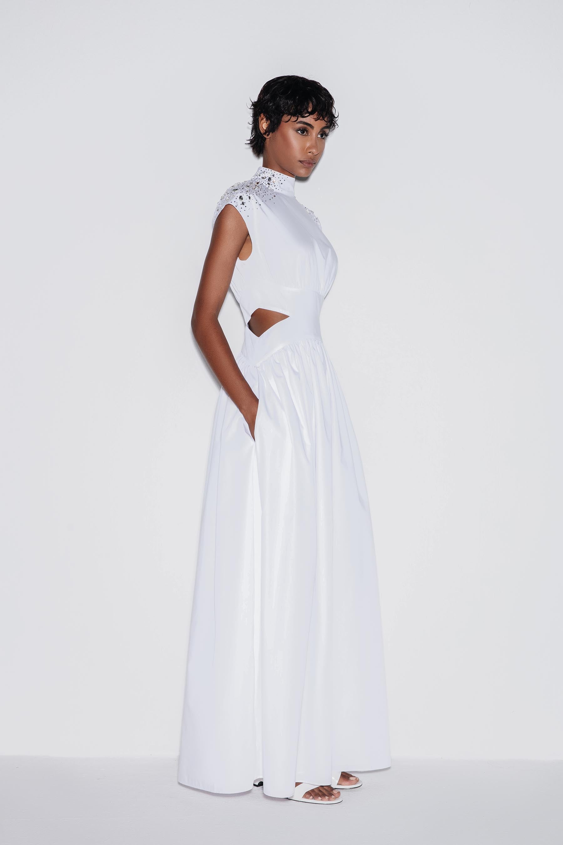 Radiant Cut Out Maxi Dress