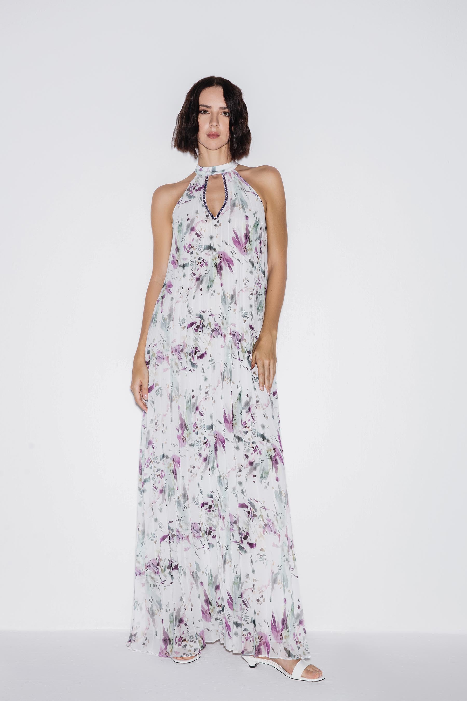 Floral Elegance Maxi Dress