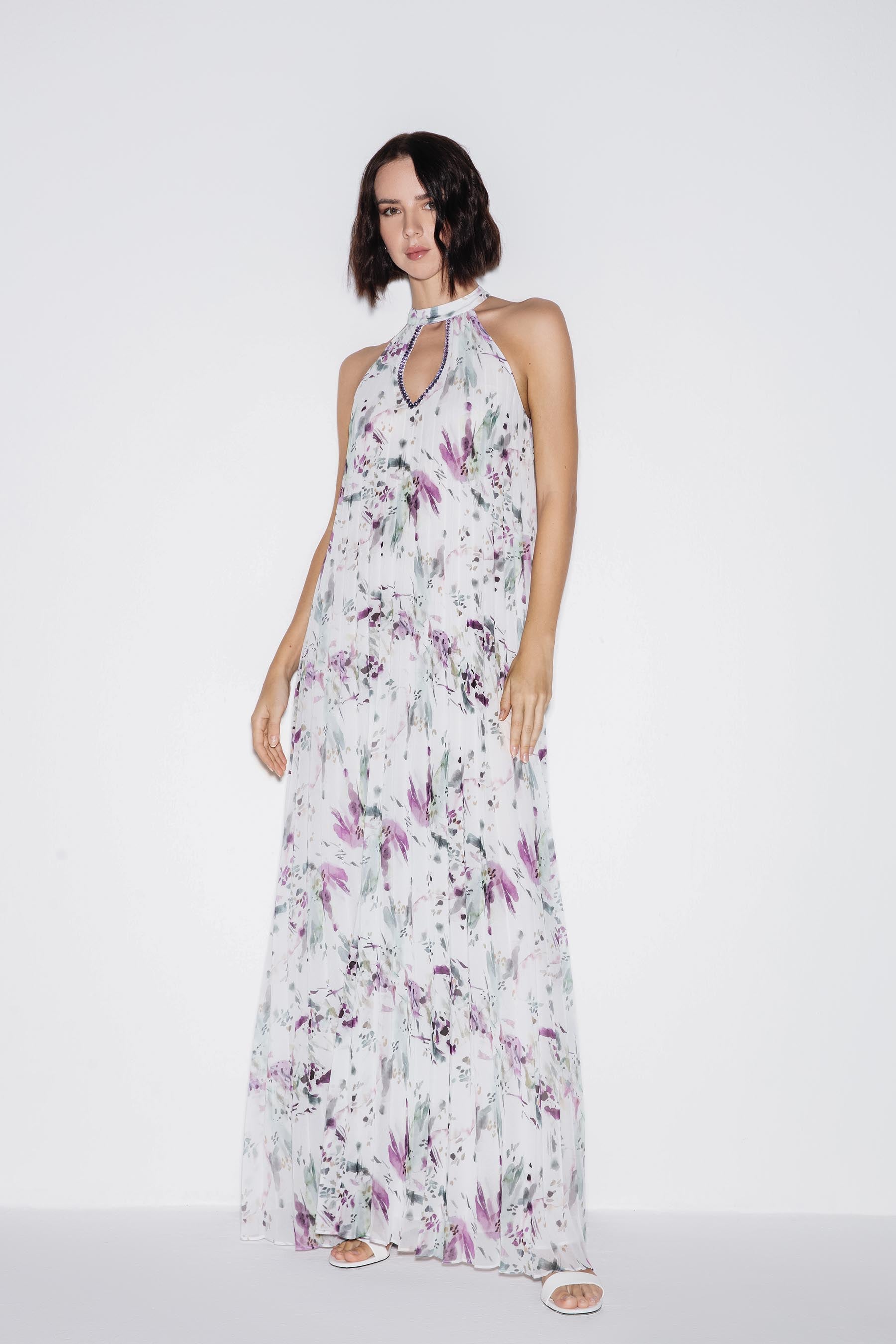 Floral Elegance Maxi Dress