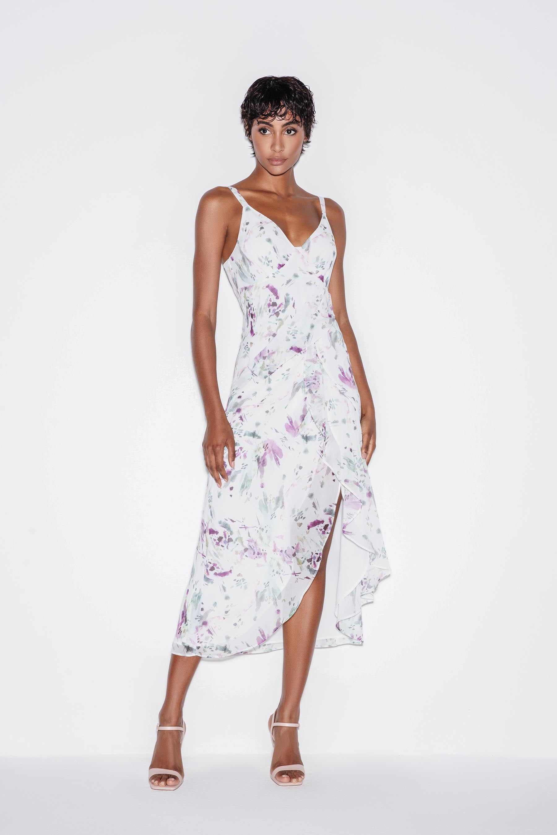 Garden Sophistication Midi Dress