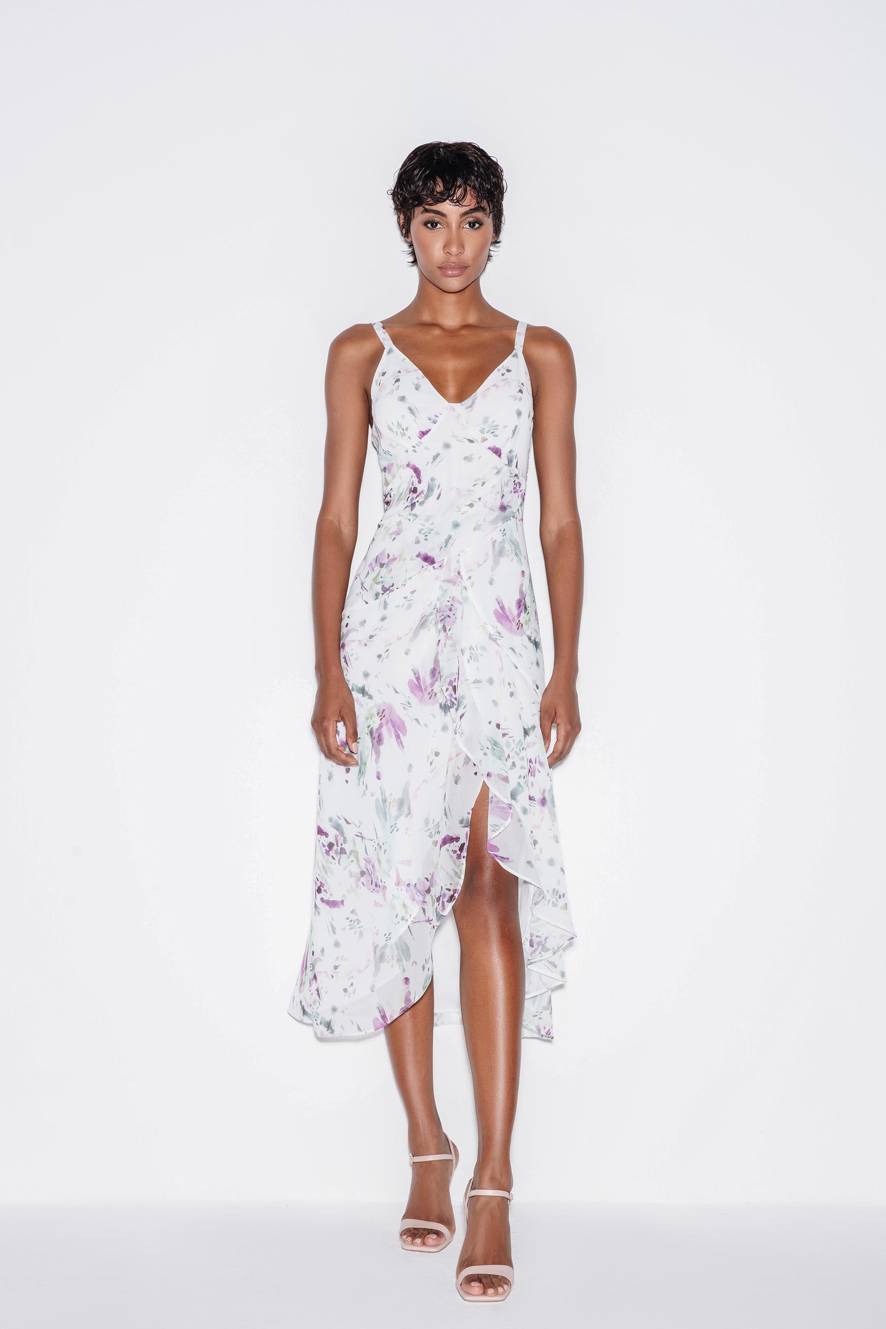 Garden Sophistication Midi Dress