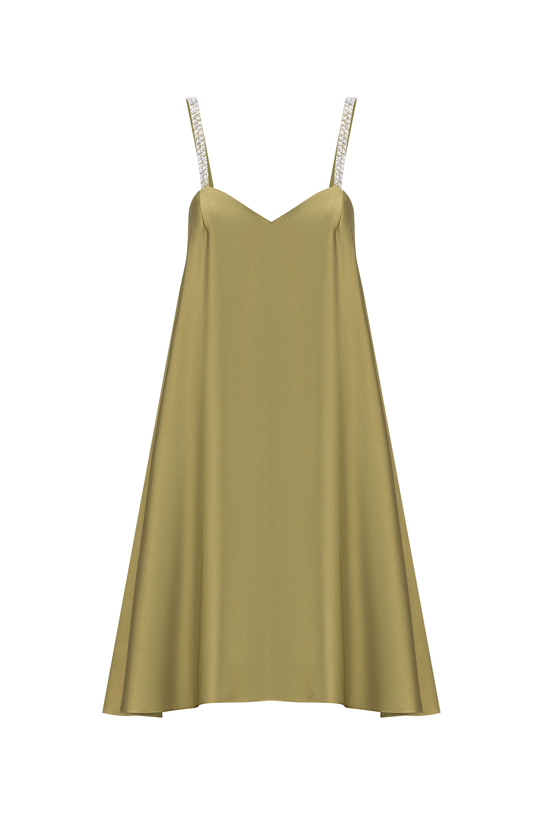 Crystal Sweetheart Mini Dress