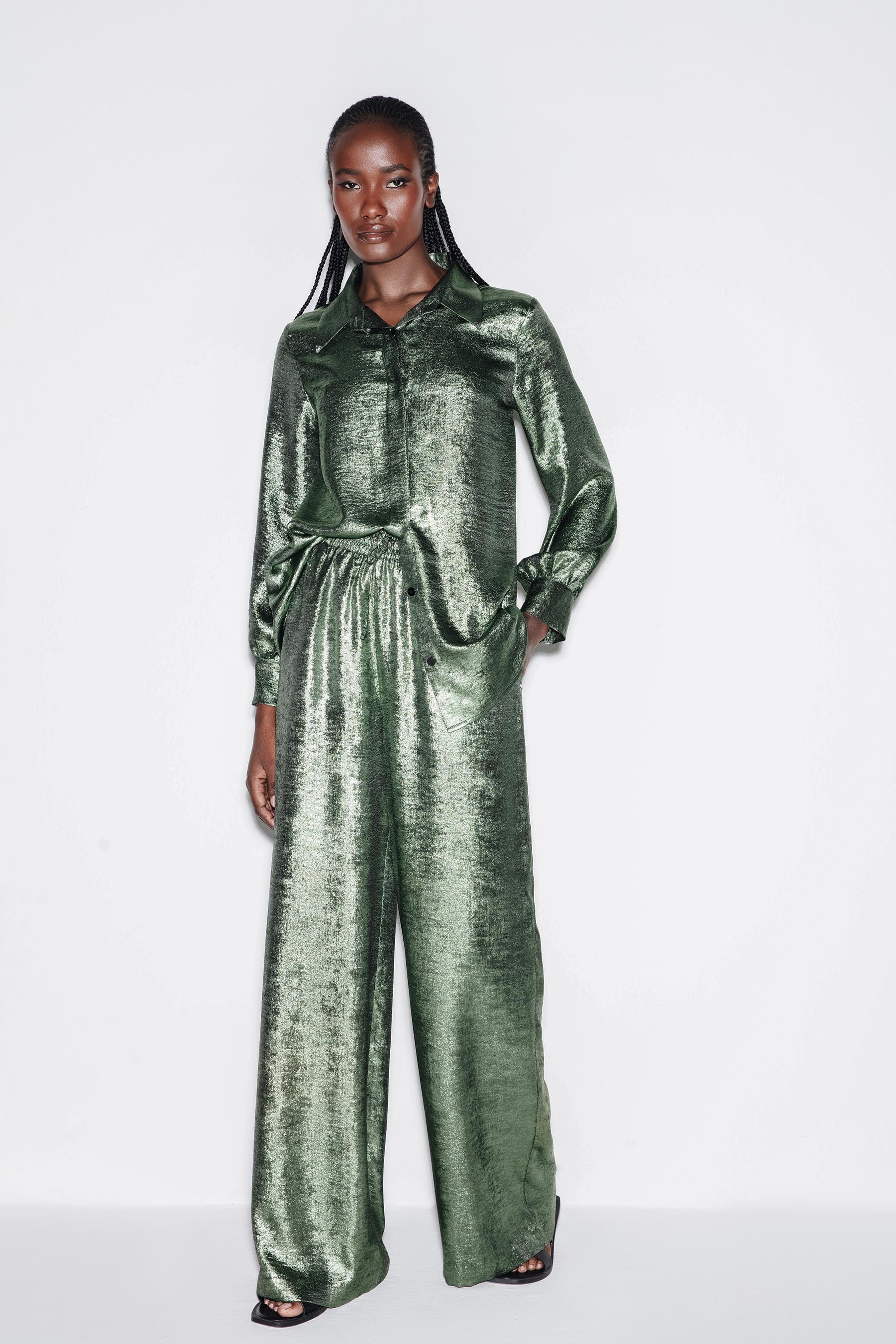 Metallic Luxe Co-Ord