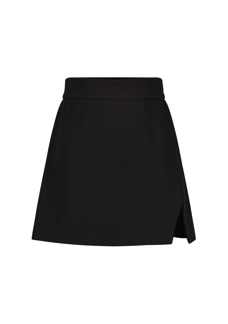 Edgy Mini Skirt Suit