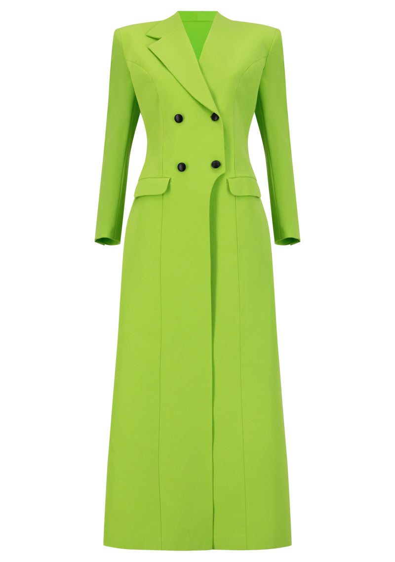 Double Breasted Long Coat