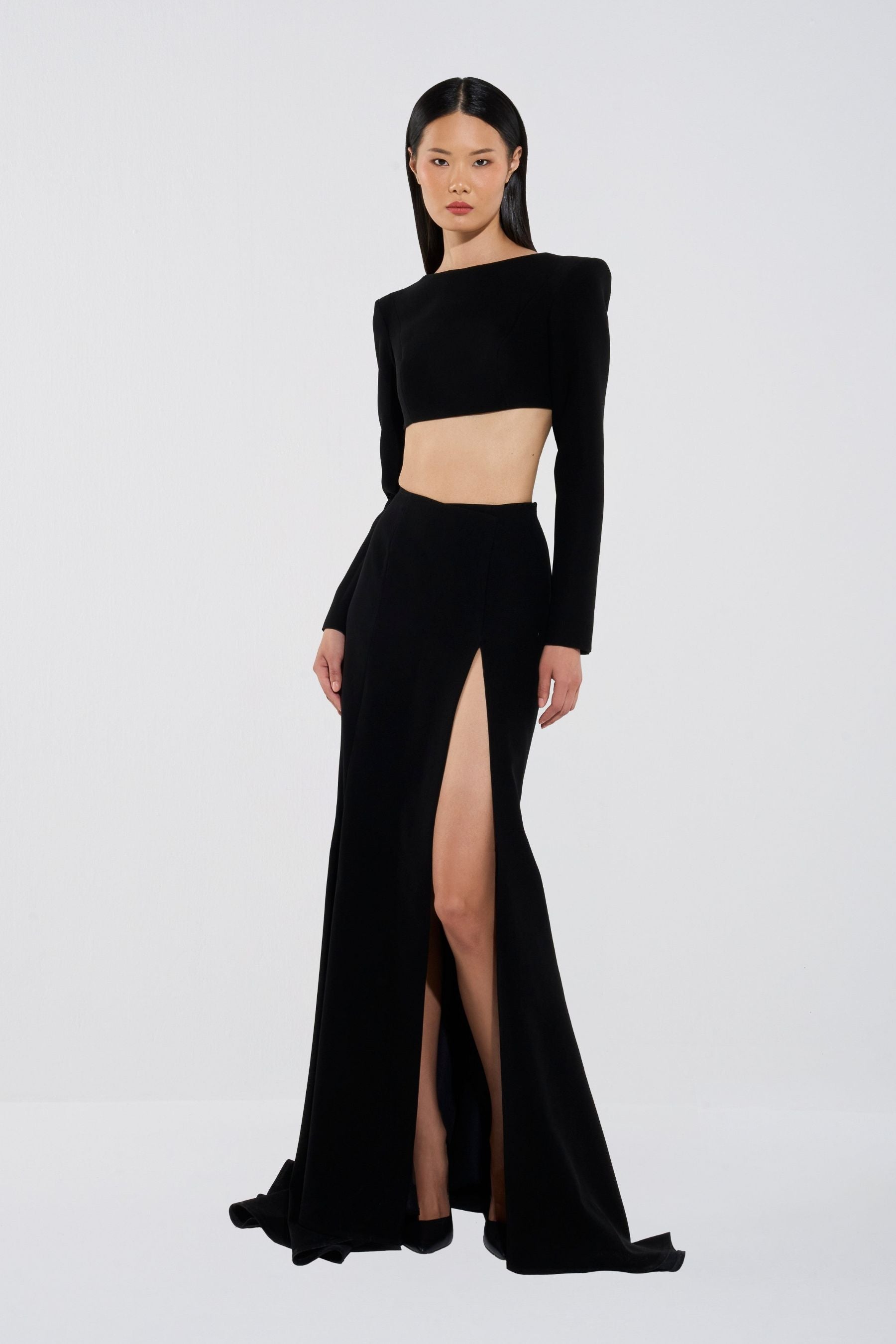 Elegant High-Waist Skirt