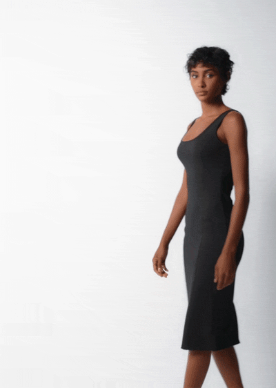 bodycon dress gif Beautiful woman posing in Bodycon Dress 3D Print Model 3D File for Cults