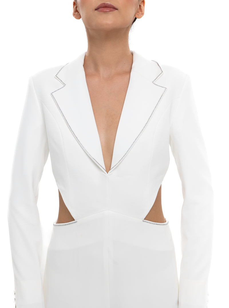 Lili Blanc's Classic Cut-Out Jumpsuit