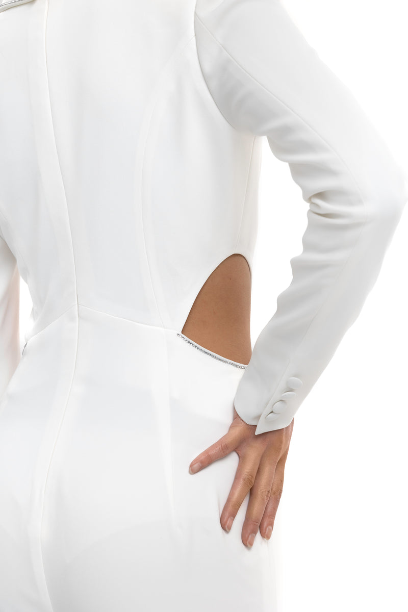 Lili Blanc's Classic Cut-Out Jumpsuit