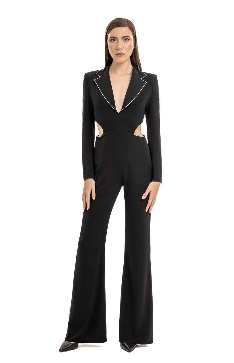 Lili Blanc's Classic Cut-Out Jumpsuit