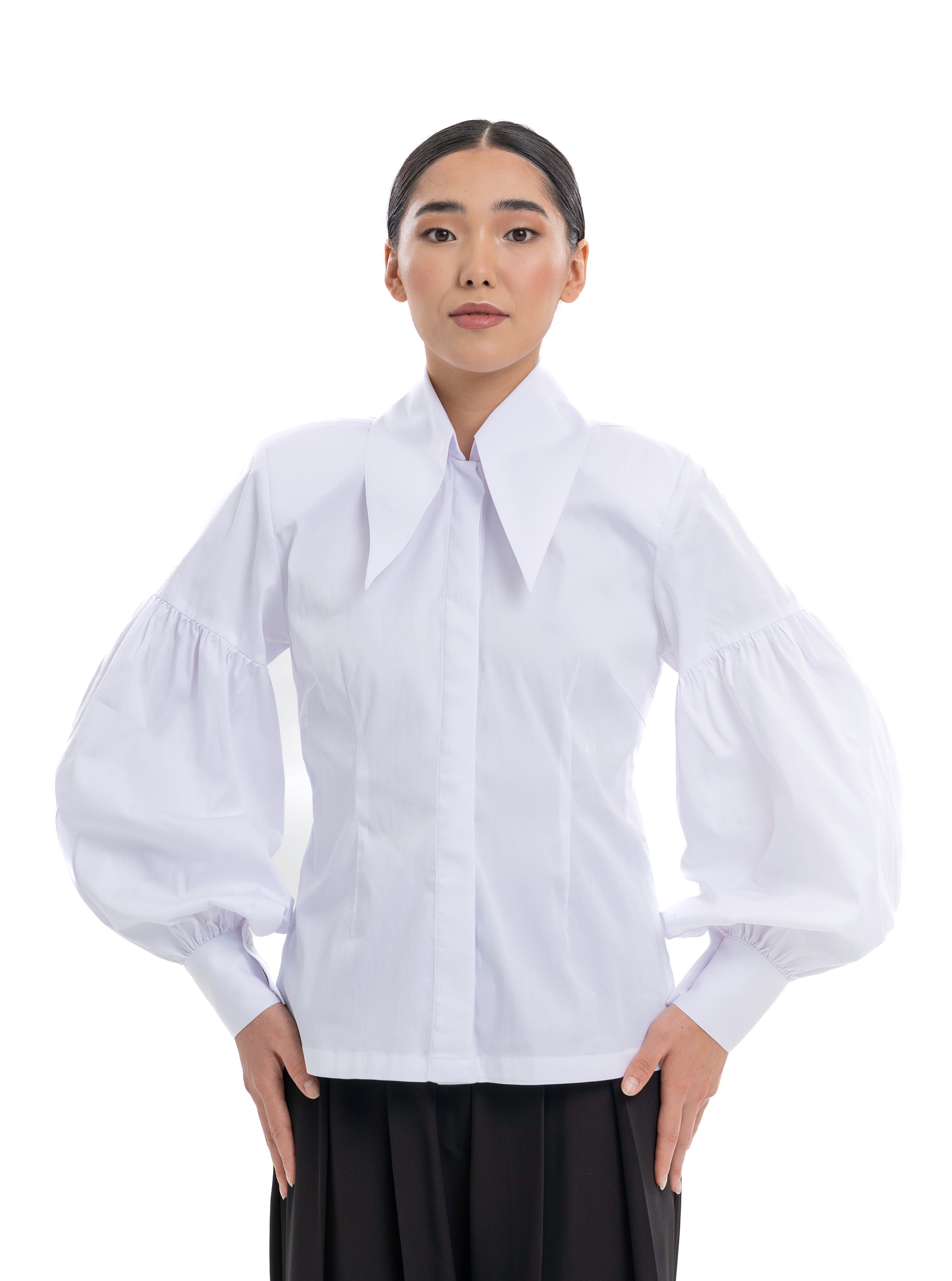 Iconic Long Collar Shirt