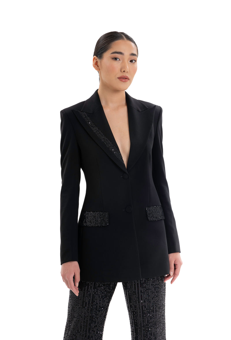 Lili Blanc's Signature Glamour Suit