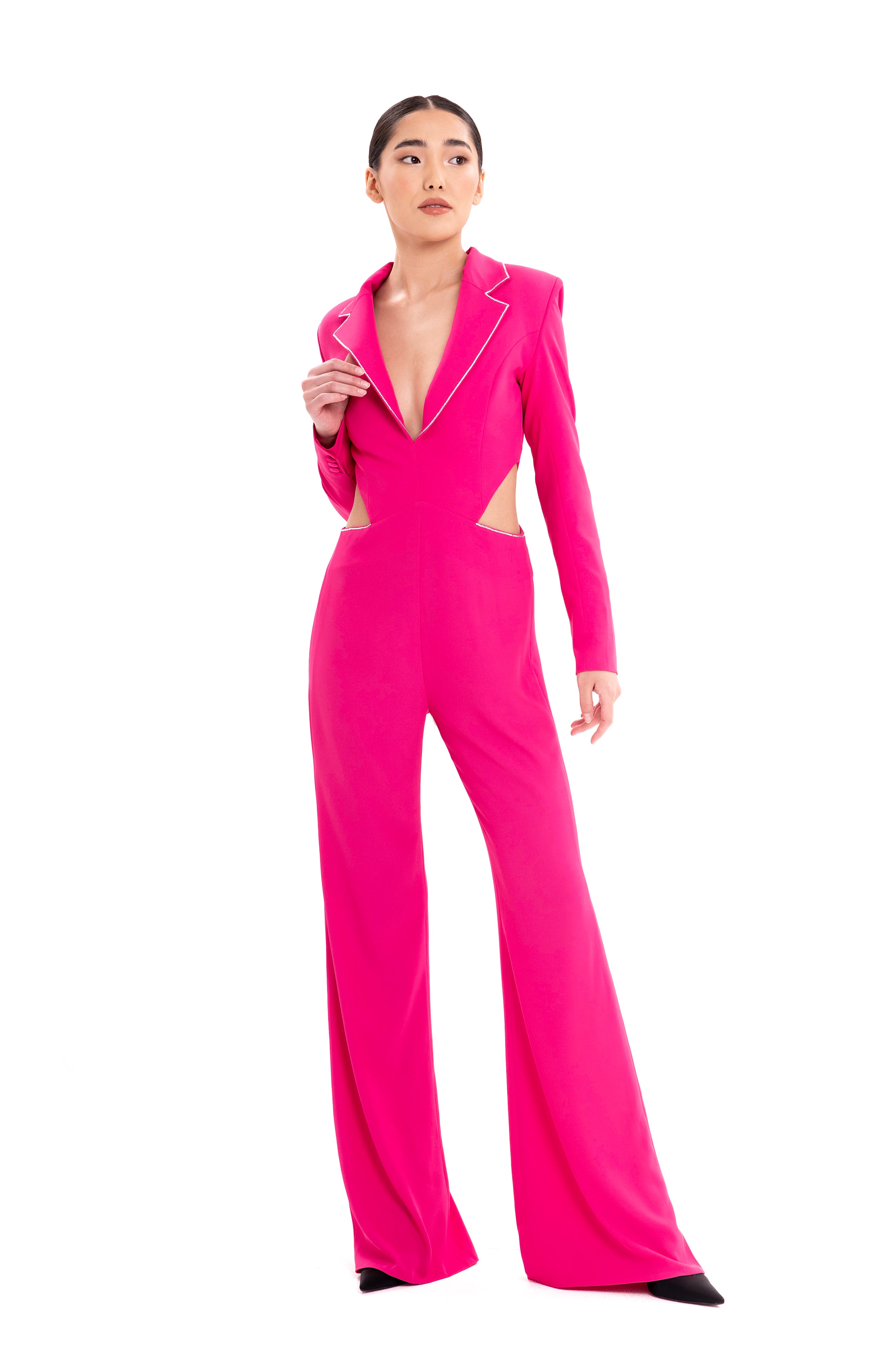 Lili Blanc's Classic Cut-Out Jumpsuit