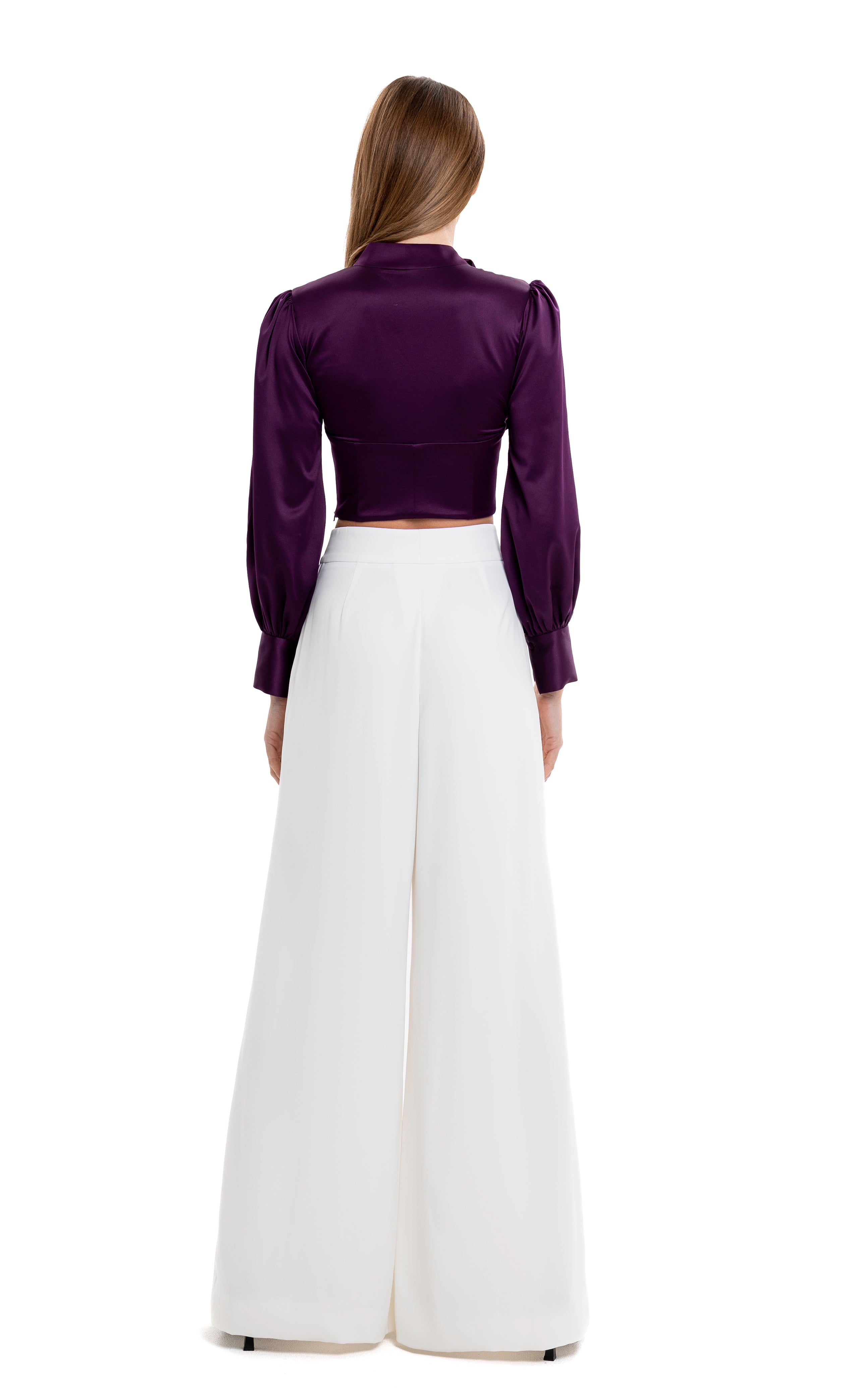 Lili Blanc's Wide Trousers