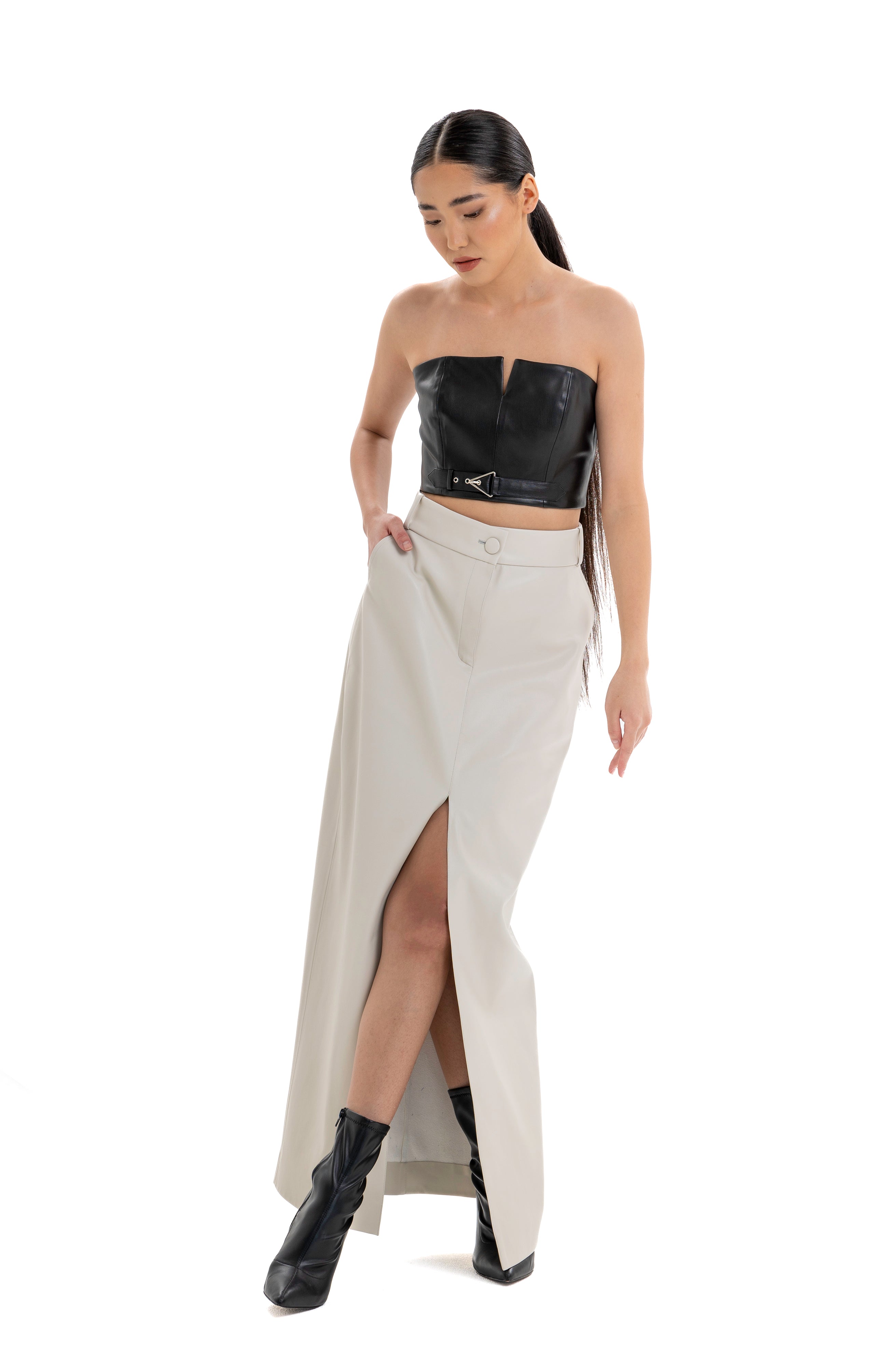 Lili Blanc's Vegan Leather Co-Ord