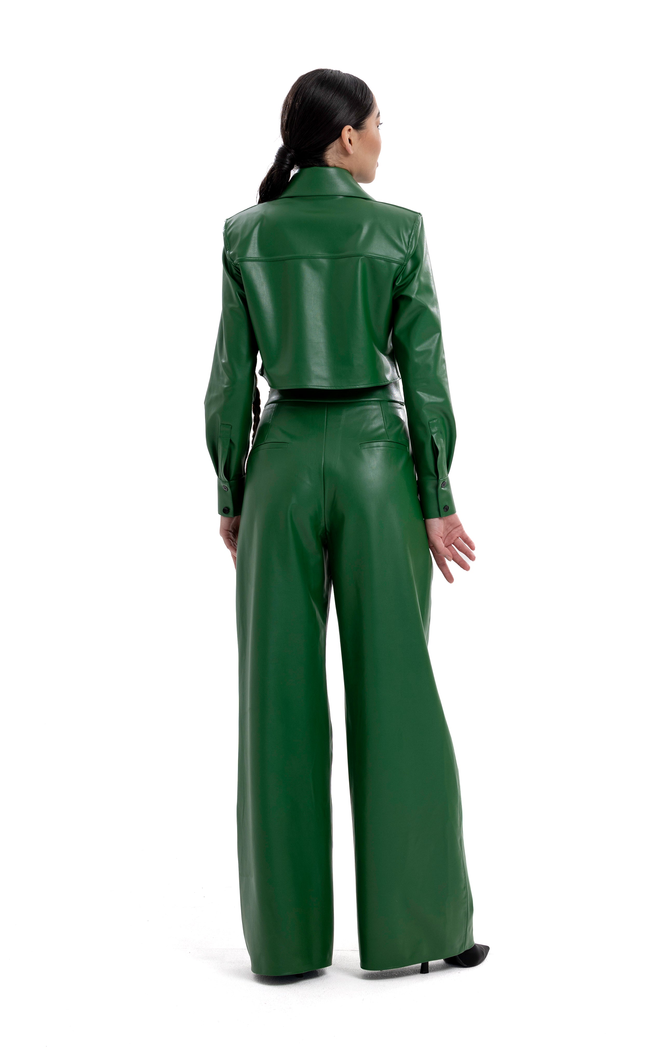 Lili Blanc's Iconic Vegan Leather Co-Ord