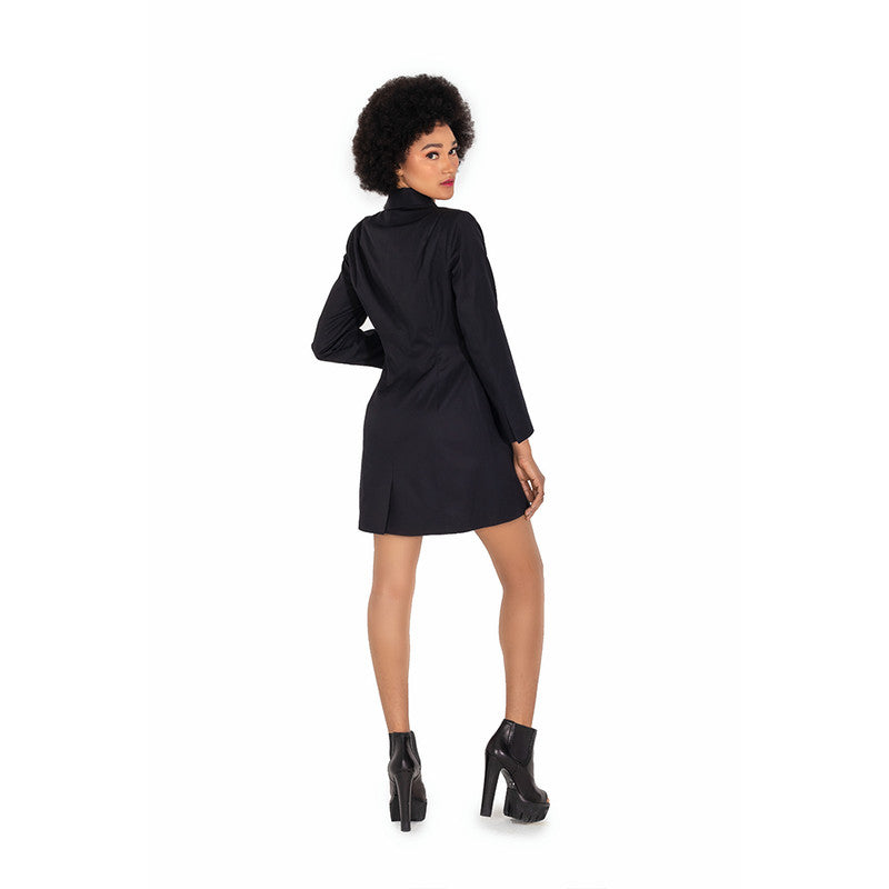 Liliblanc Luxury Blazer Dress for women online, Black L