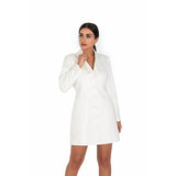 Liliblanc Luxury Blazer Dress for women online, White