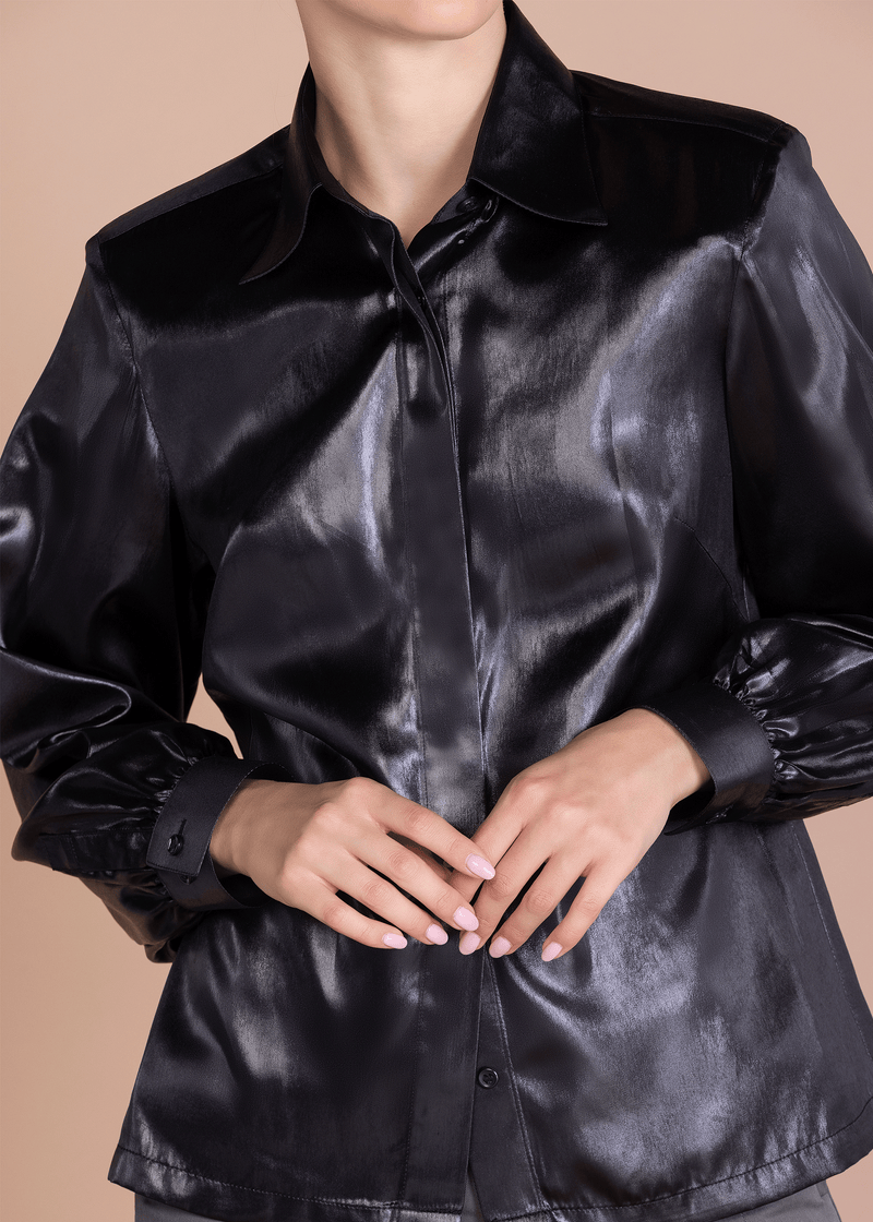 CLASSIC SATIN SHIRT