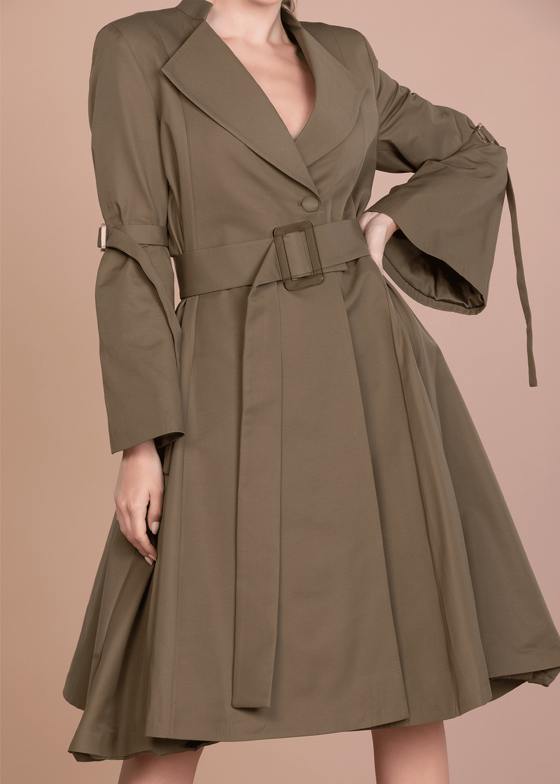 Coats and Jackets for women at Liliblanc online, Olive Green S
