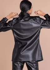 ELLE LEATHER SHIRT