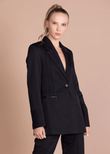Women's Blazer fall winter 2021 Liliblanc, Black