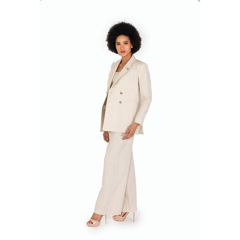 Linen pant 2024 suit women