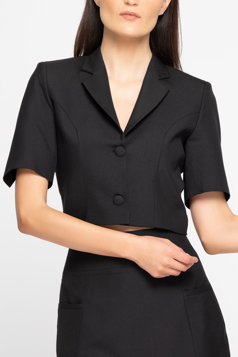 MISS LILI CROPPED BLAZER (B2B)